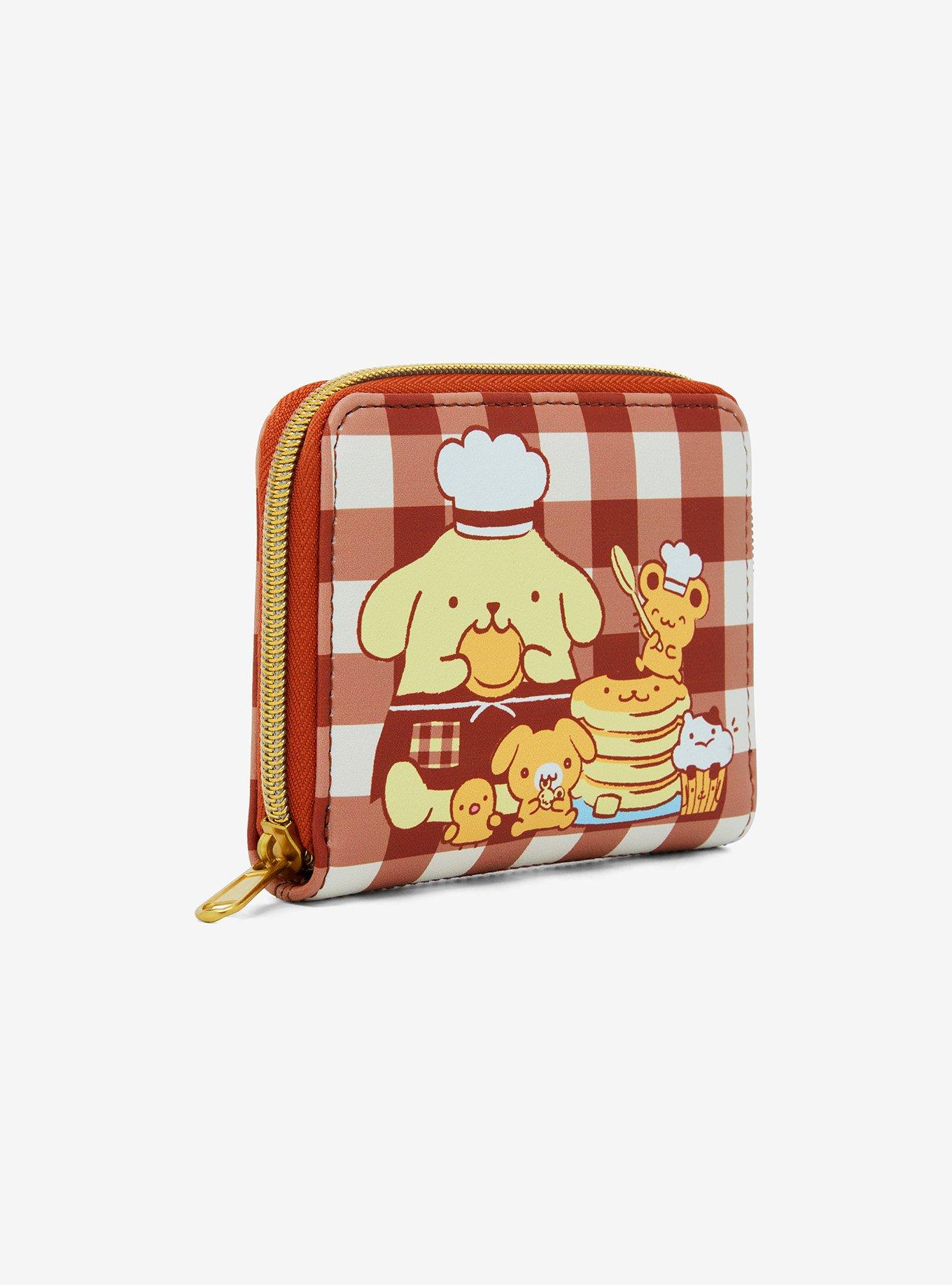 Loungefly Pompompurin Bakery Gingham Mini Wallet, , hi-res