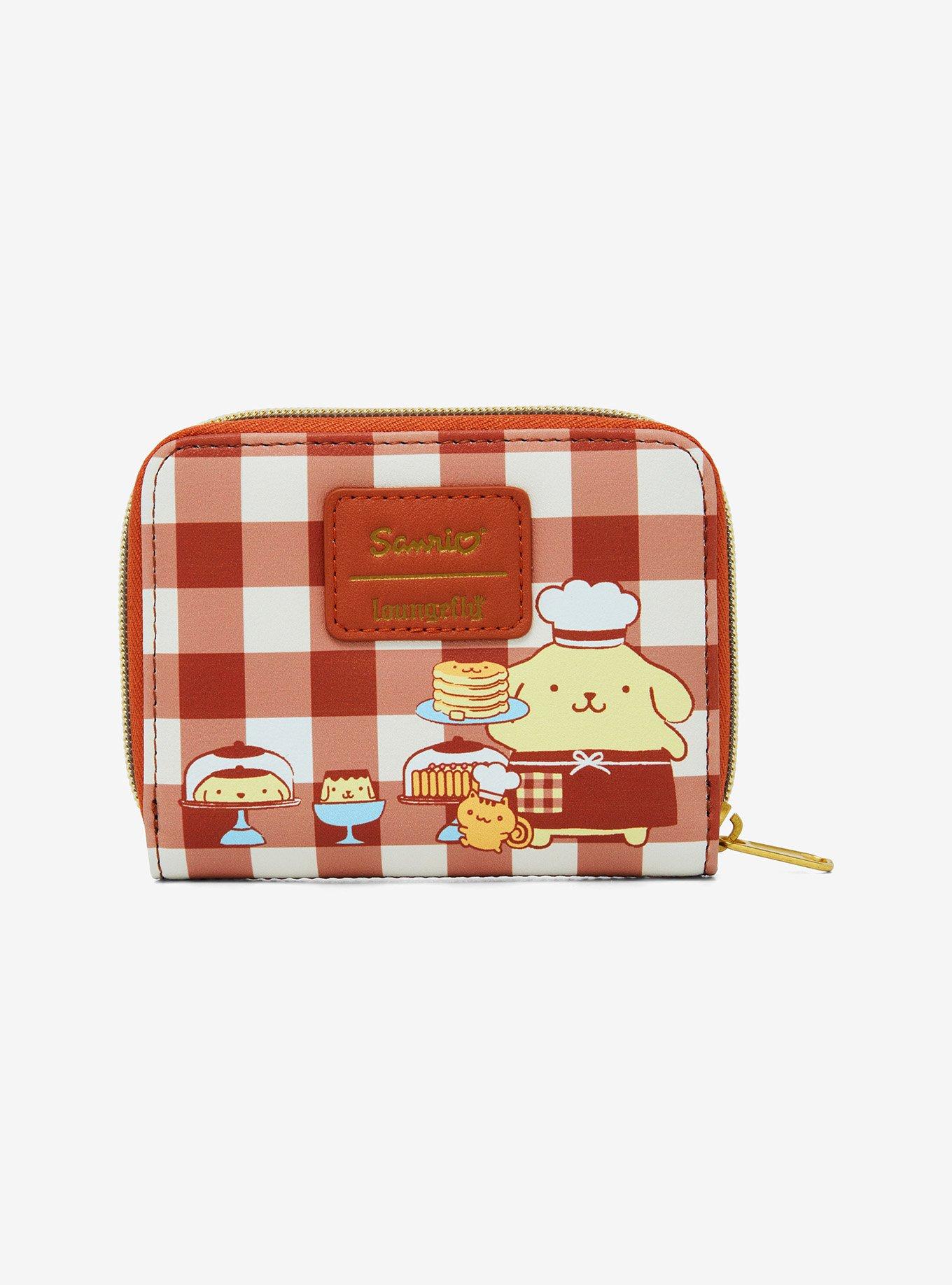 Loungefly Pompompurin Bakery Gingham Mini Wallet, , alternate