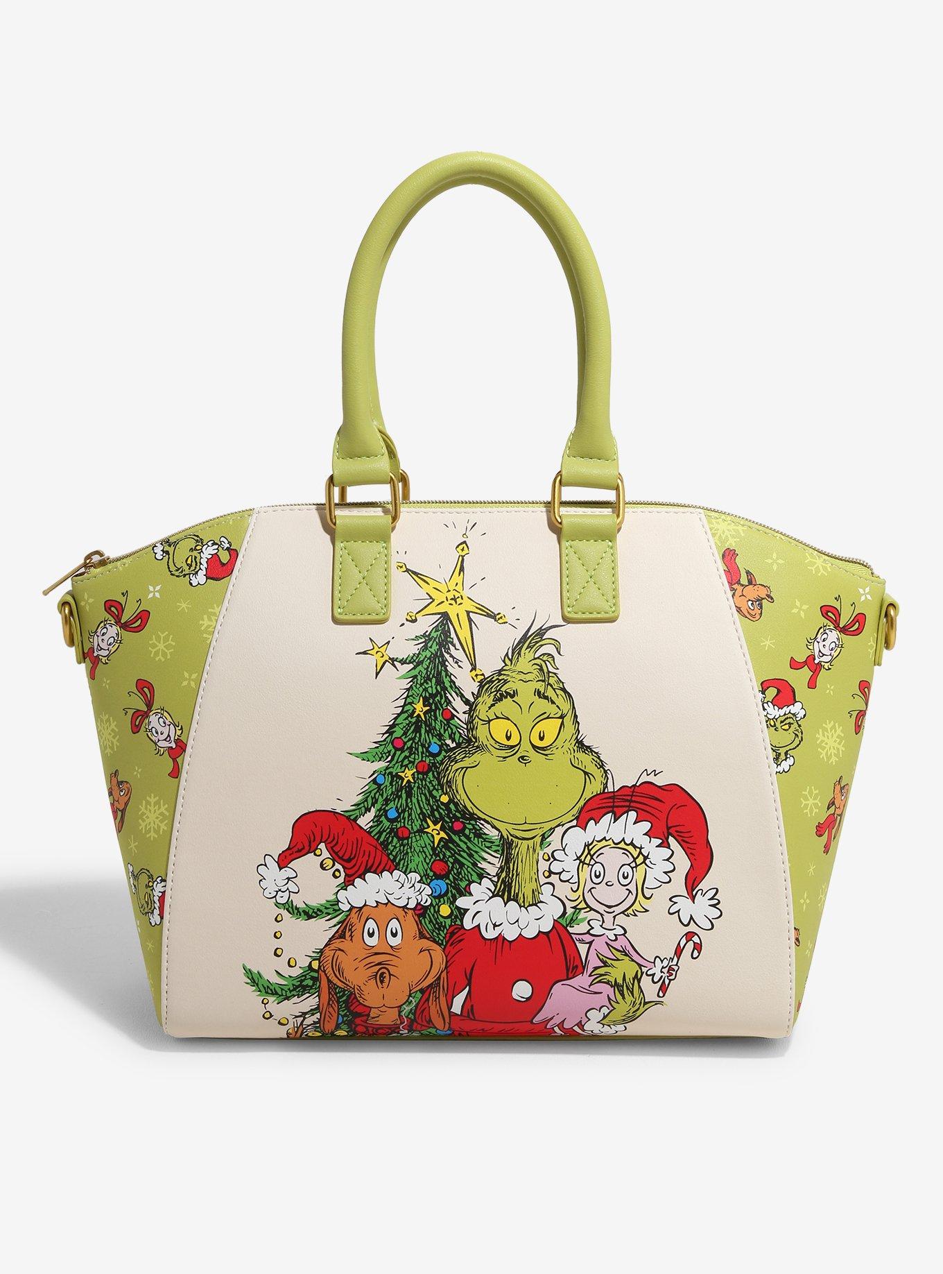 Shop Loungefly How The Grinch Stole Christmas Cindy & Max Satchel Bag Hot Topic Exclusive