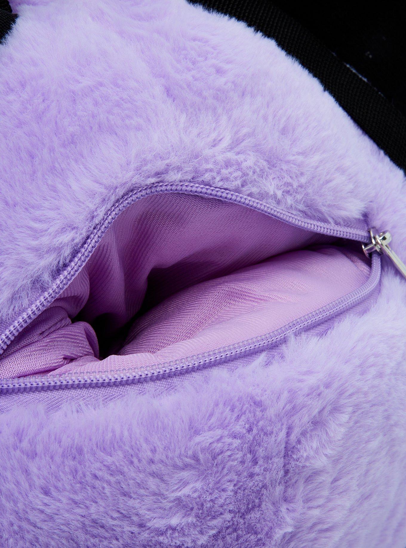 Kuromi Purple Bear Plush Mini Backpack, , alternate