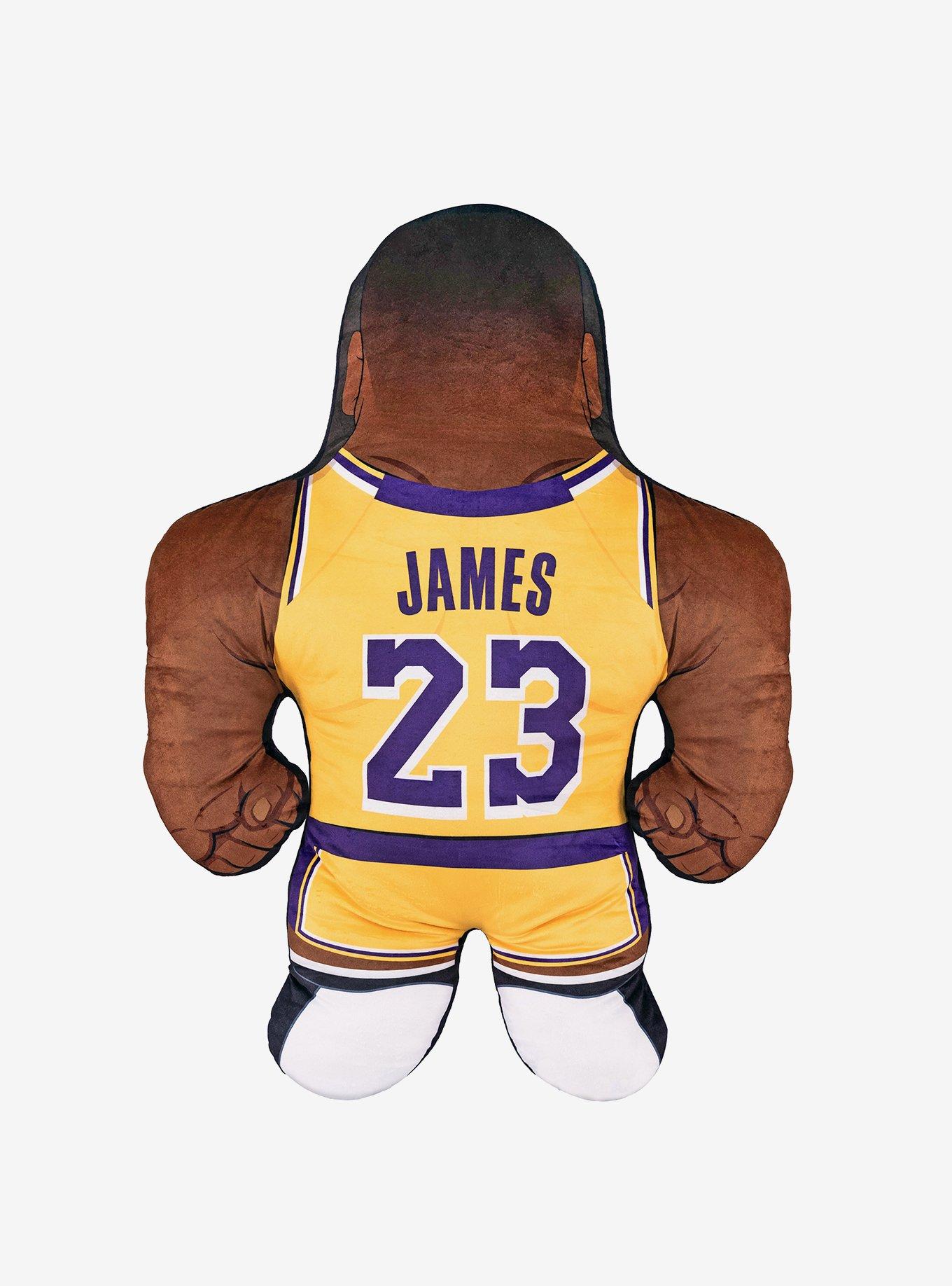 NBA Los Angeles Lakers Lebron James 24" Bleacher Buddy Plush, , alternate