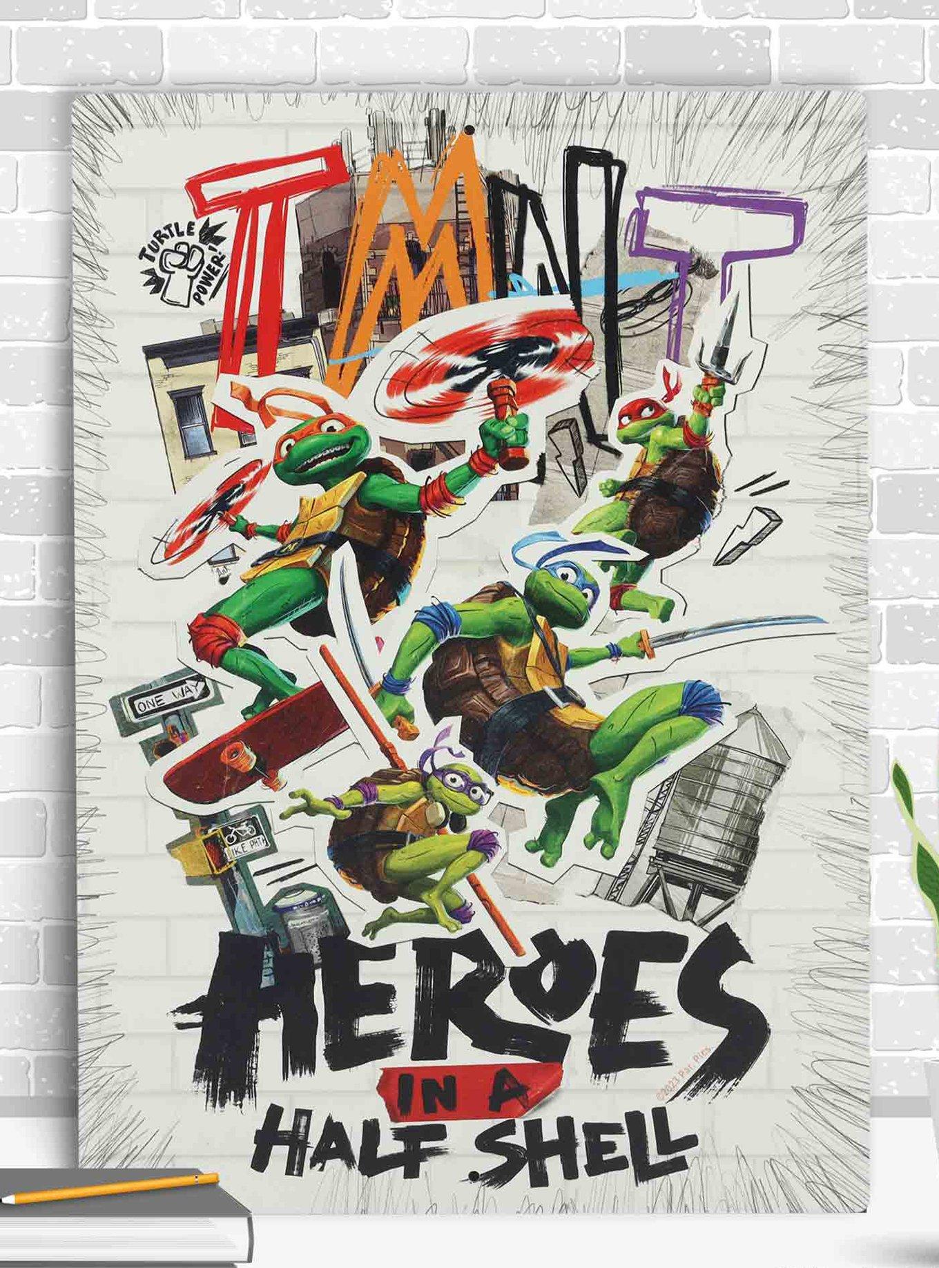 Teenage Mutant Ninja Turtles Heroes in a Half Shell Metal Wall Decor, , hi-res