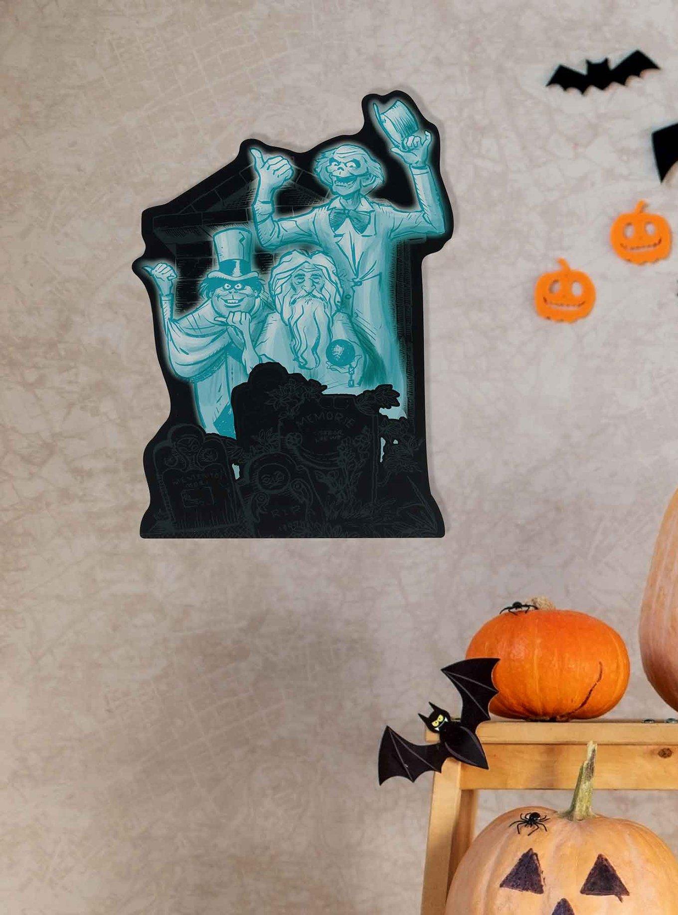 Disney Haunted Mansion Hitchhiking Ghosts & Tombstones Metal Wall Decor, , hi-res