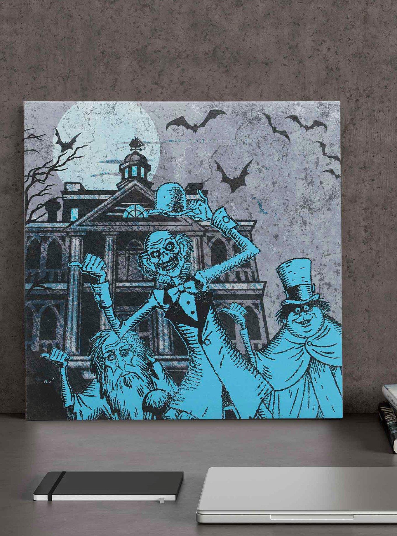 Disney Haunted Mansion Hitchhiking Ghosts Canvas Wall Decor, , alternate