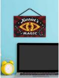 Disney Haunted Mansion Harriet's House of Magic Hanging Wood Sign, , alternate