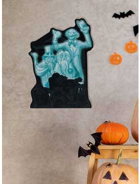 Disney Haunted Mansion Hitchhiking Ghosts & Tombstones Metal Wall Decor, , hi-res