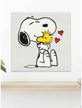 Peanuts Snoopy & Woodstock Love Canvas Wall Decor, , alternate
