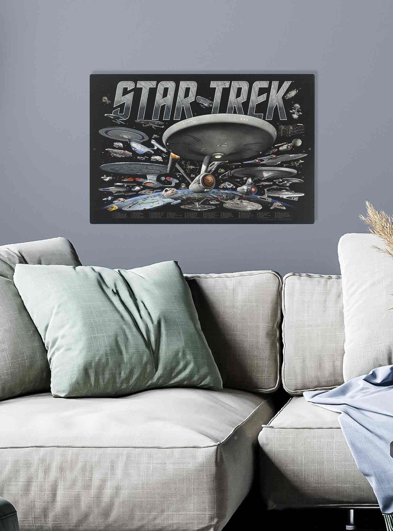 Star Trek Ships Metal Wall Decor, , alternate