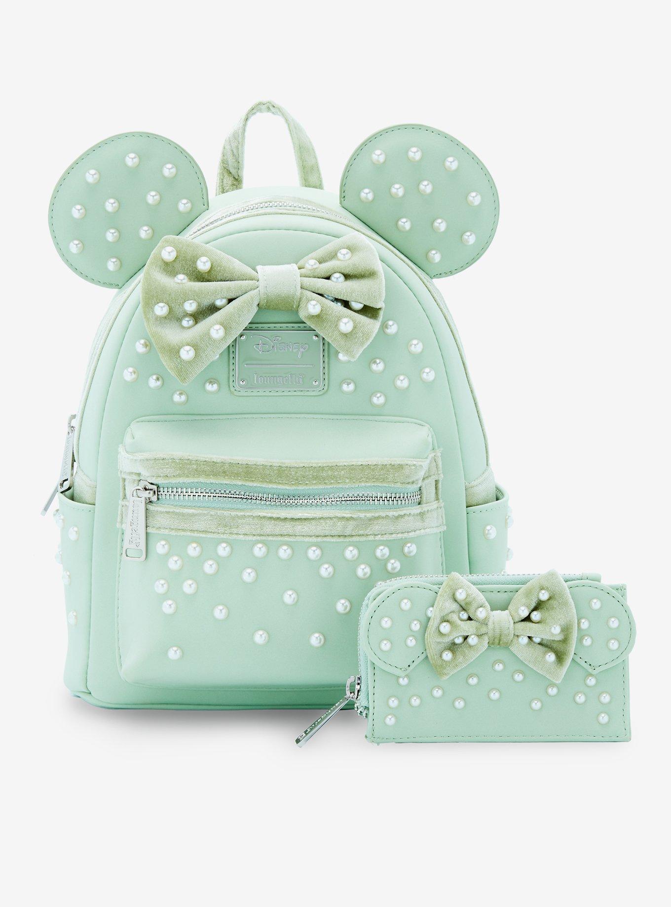 Loungefly Disney Minnie Mouse Pearl Ears Mini Backpack - BoxLunch Exclusive