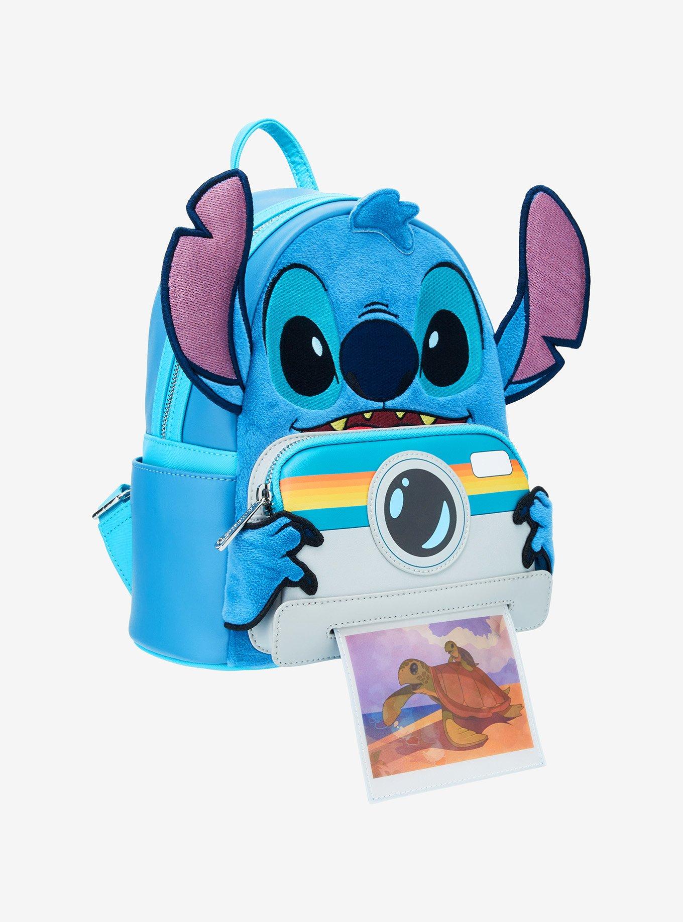 Loungefly Disney Lilo & Stitch Figural Stitch with Camera Mini Backpack - BoxLunch Exclusive