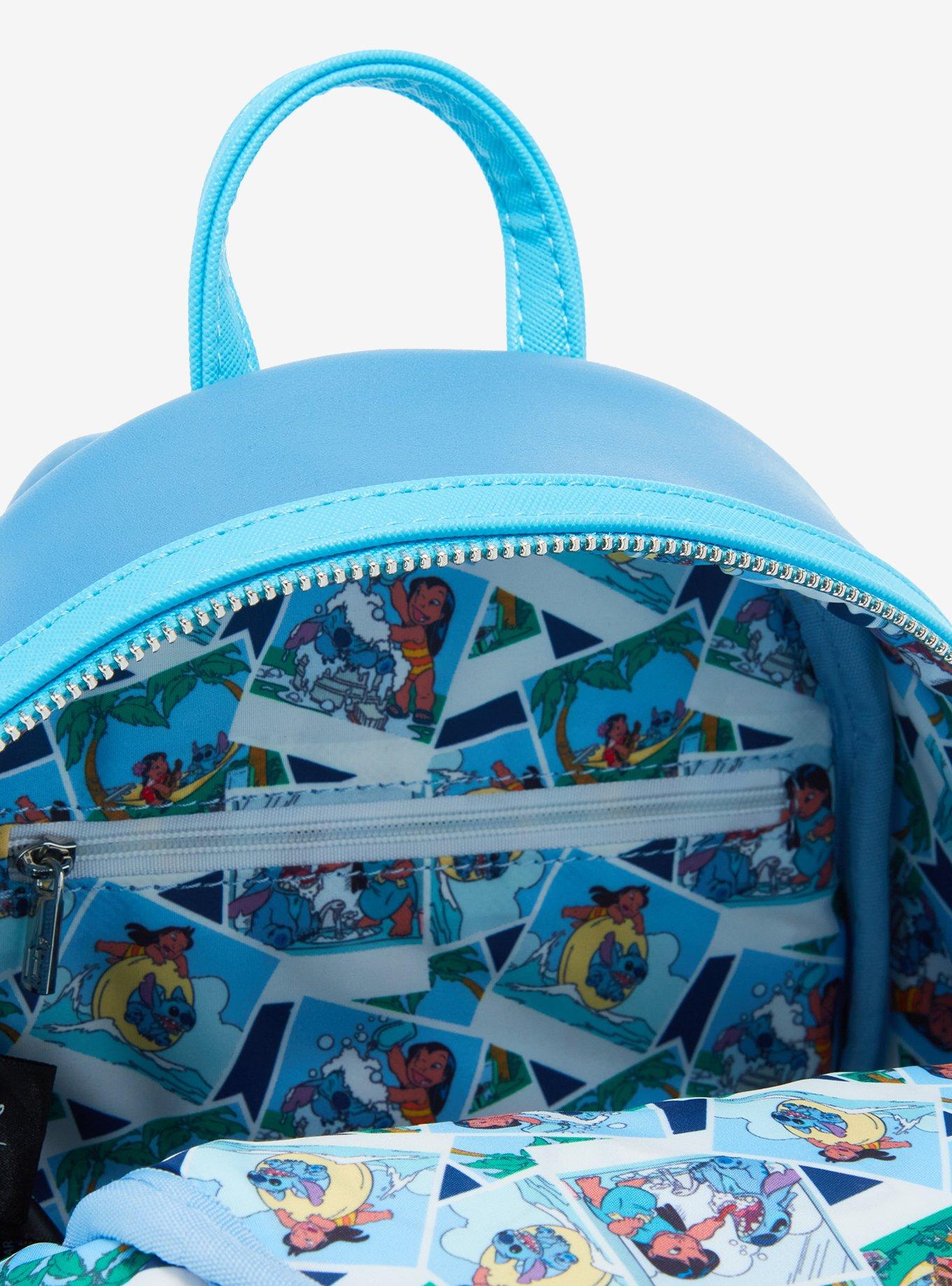 Loungefly Disney Lilo & Stitch Figural Stitch with Camera Mini Backpack - BoxLunch Exclusive, , alternate