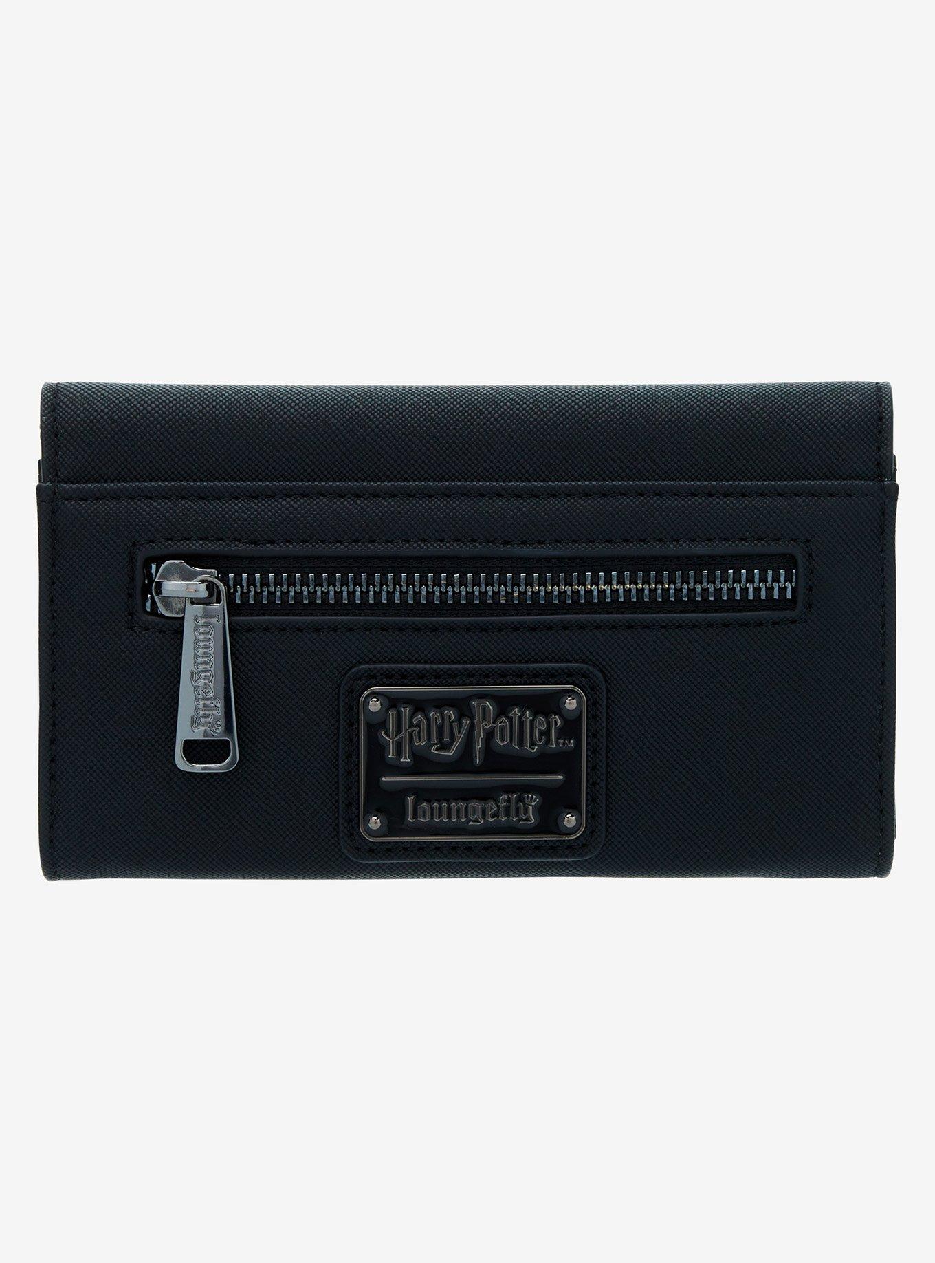 Loungefly Harry Potter Elder Wand Black Wallet - BoxLunch Exclusive, , alternate