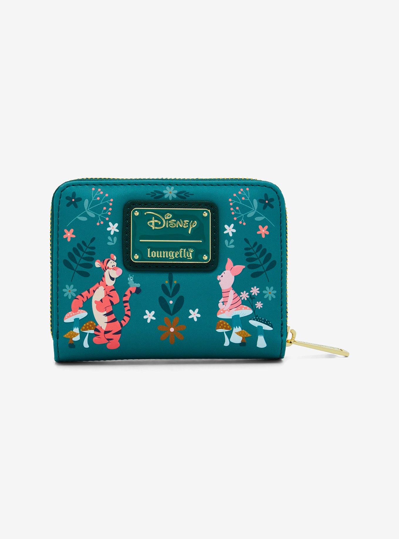 Loungefly Disney Winnie the Pooh Floral Small Zip Wallet - BoxLunch Exclusive, , alternate