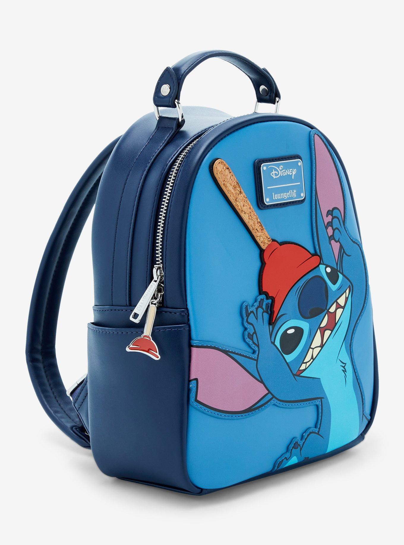 Loungefly Disney Lilo & Stitch Plunger Stitch Mini Backpack - BoxLunch Exclusive, , hi-res