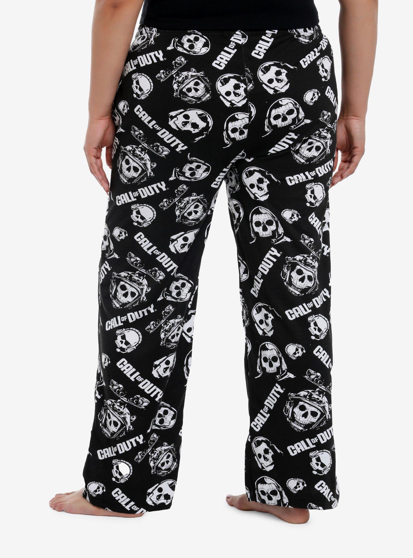 Call Of Duty Ghost Pajama Pants Plus Size, , hi-res