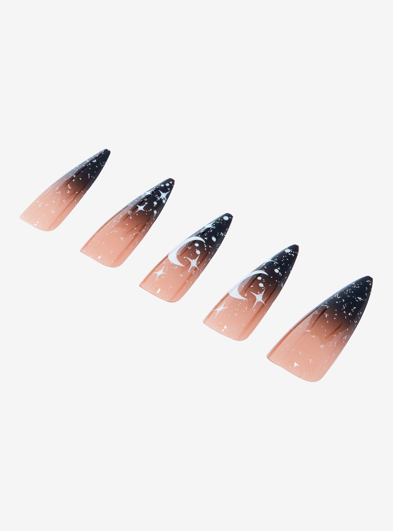 Celestial Ombre Faux Nail Set, , alternate