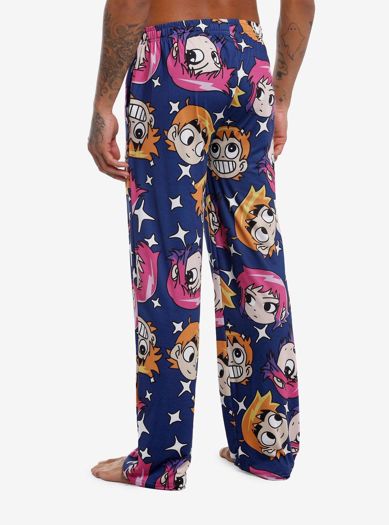 Scott Pilgrim Takes Off Scott & Ramona Pajama Pants, MULTI, alternate