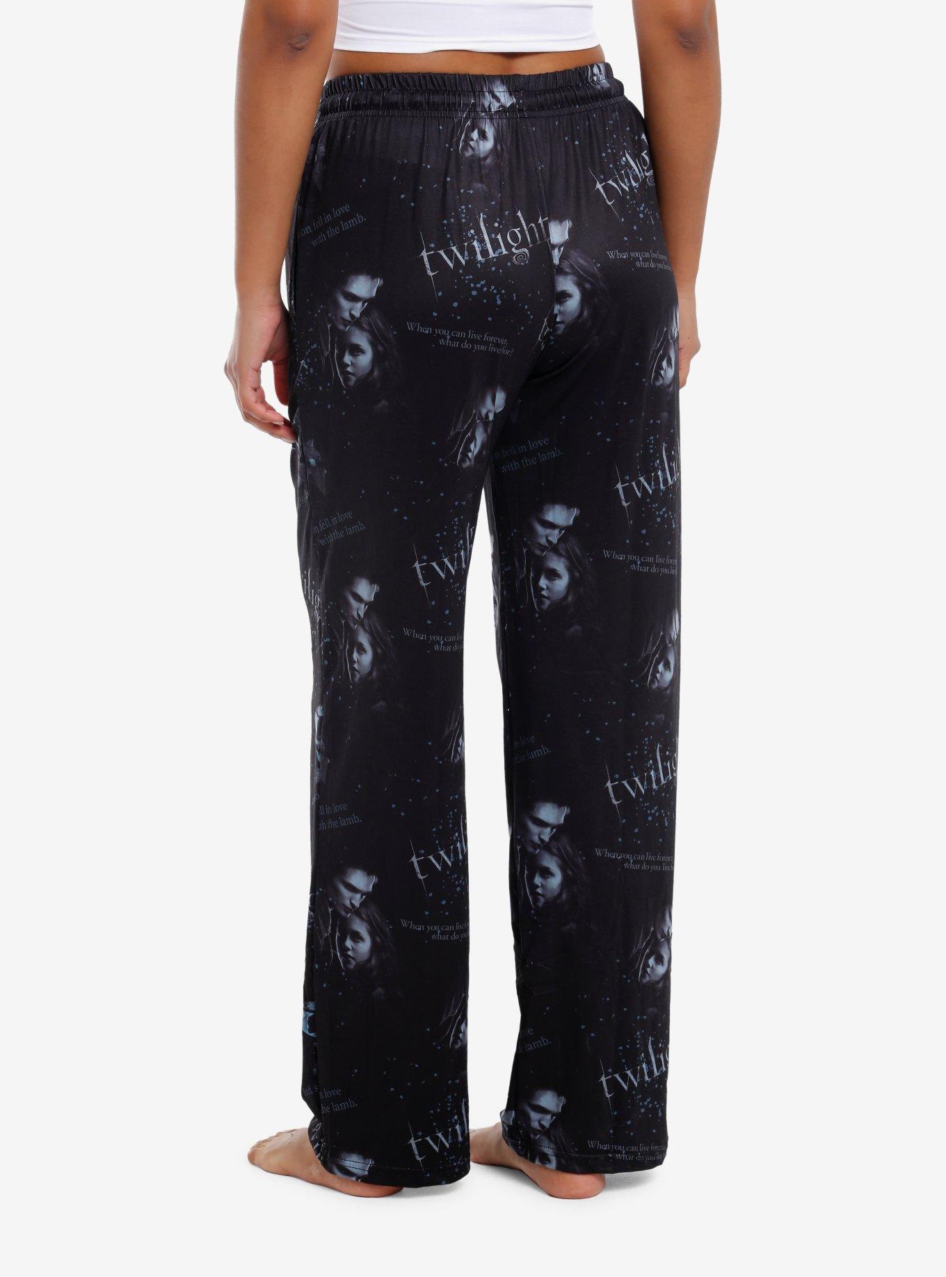 The Twilight Saga Bella & Edward Quotes Pajama Pants, , hi-res