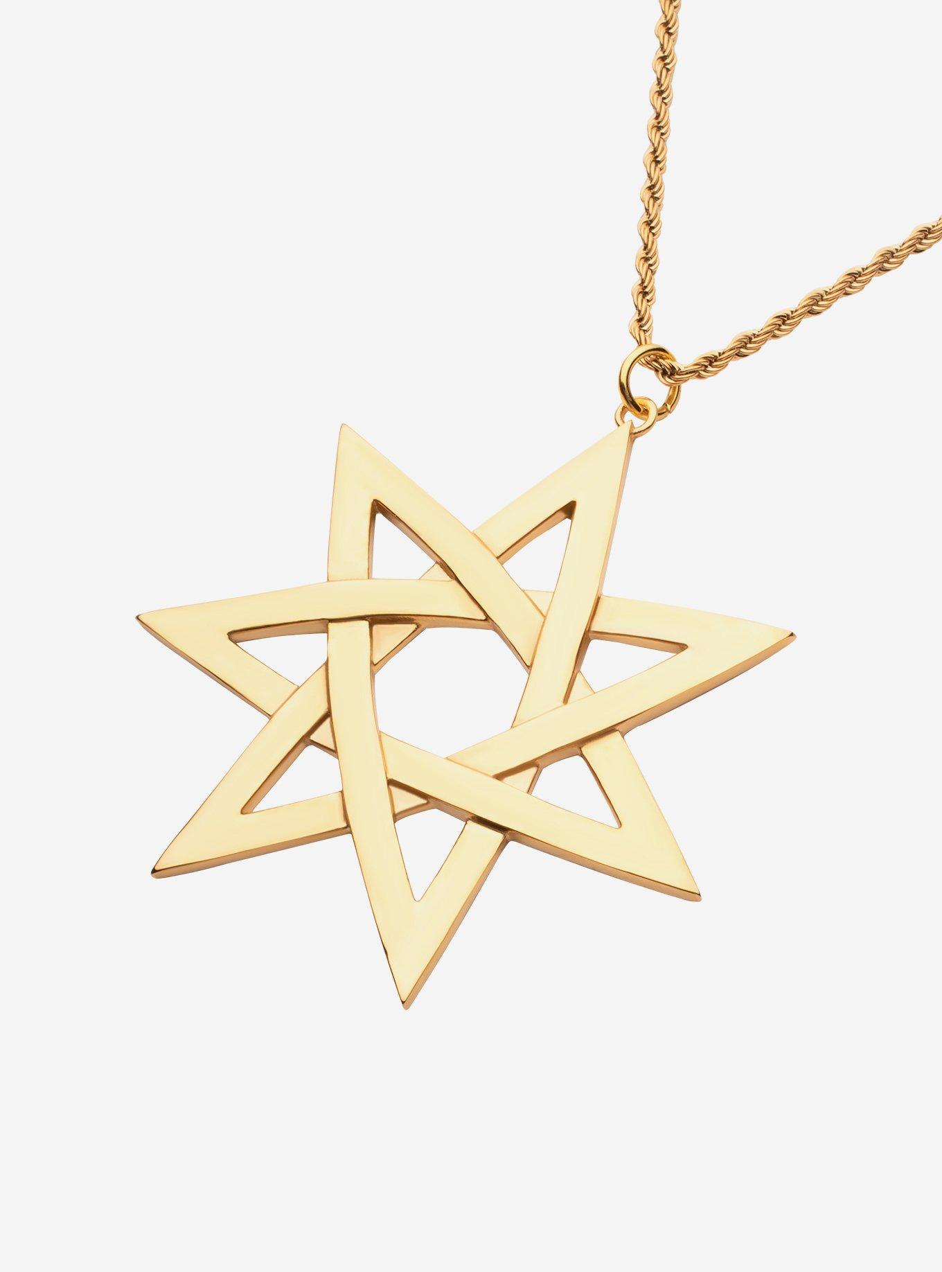 House of the Dragon Alicent 7 Pointed Star Necklace
