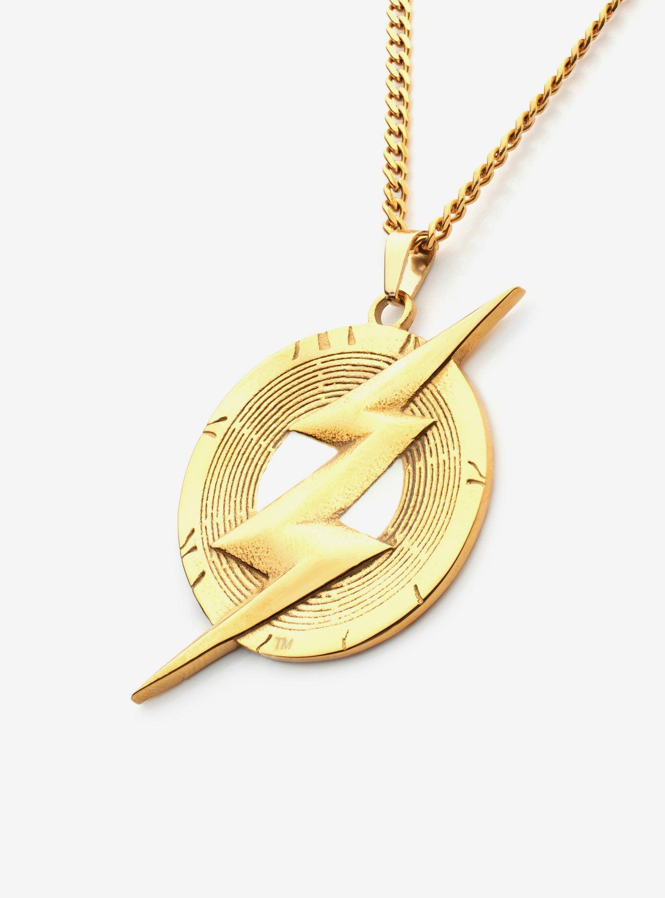 DC Comics The Flash Logo Necklace, , hi-res