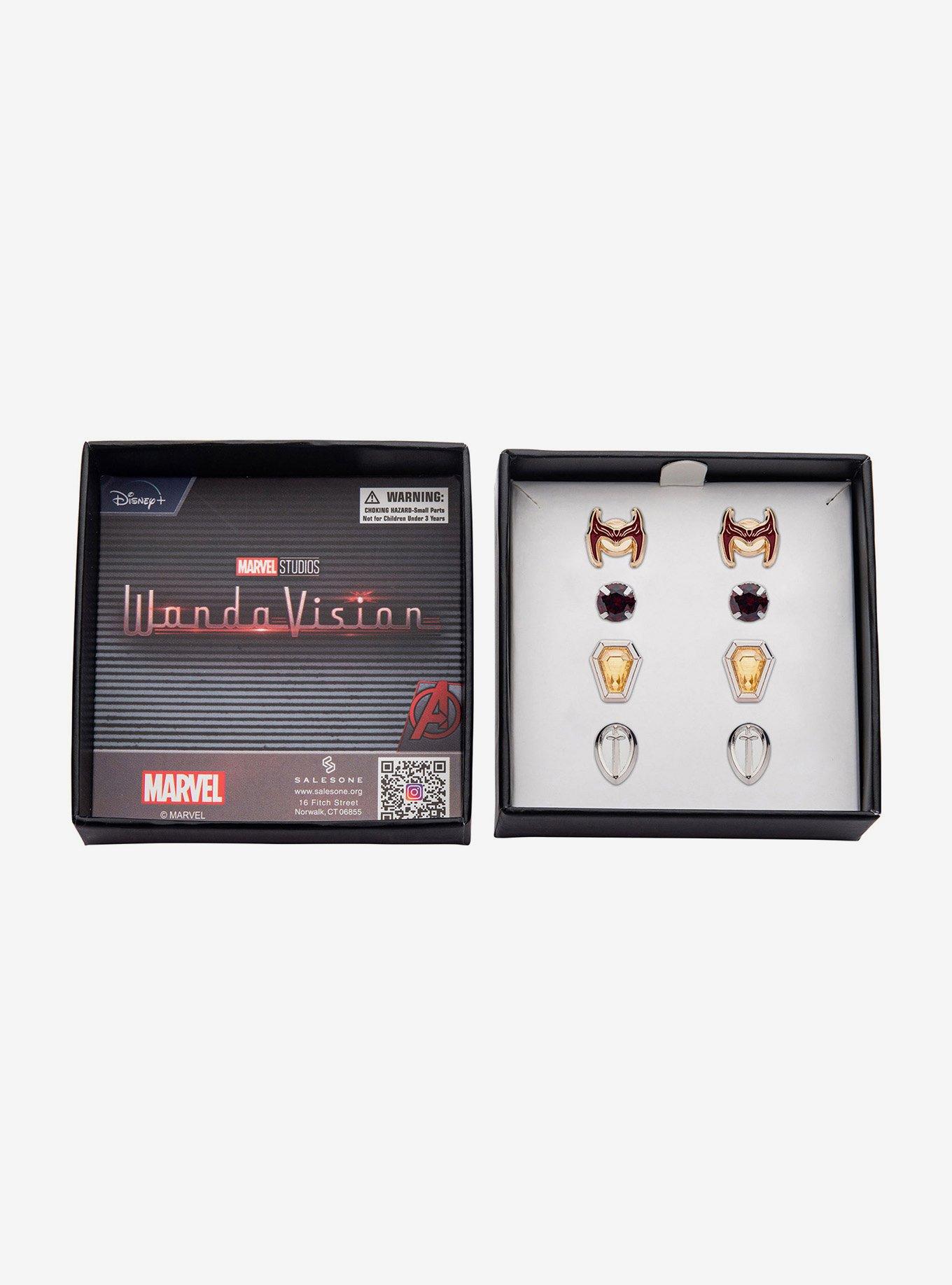 Marvel WandaVision Stud Earrings Set, , hi-res