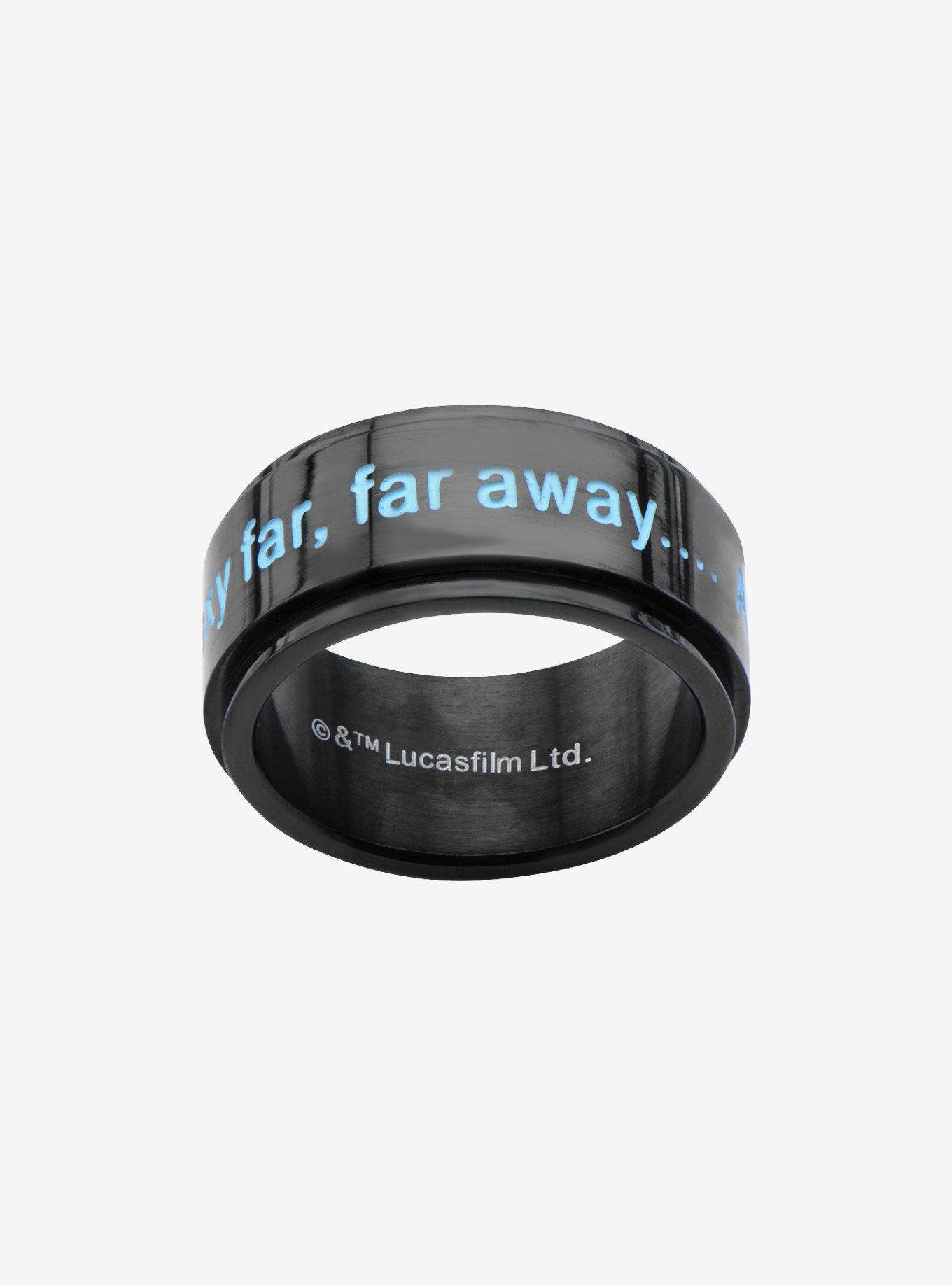 Star Wars A Long Time Ago In A Galaxy Far Away Spinner Ring, , hi-res