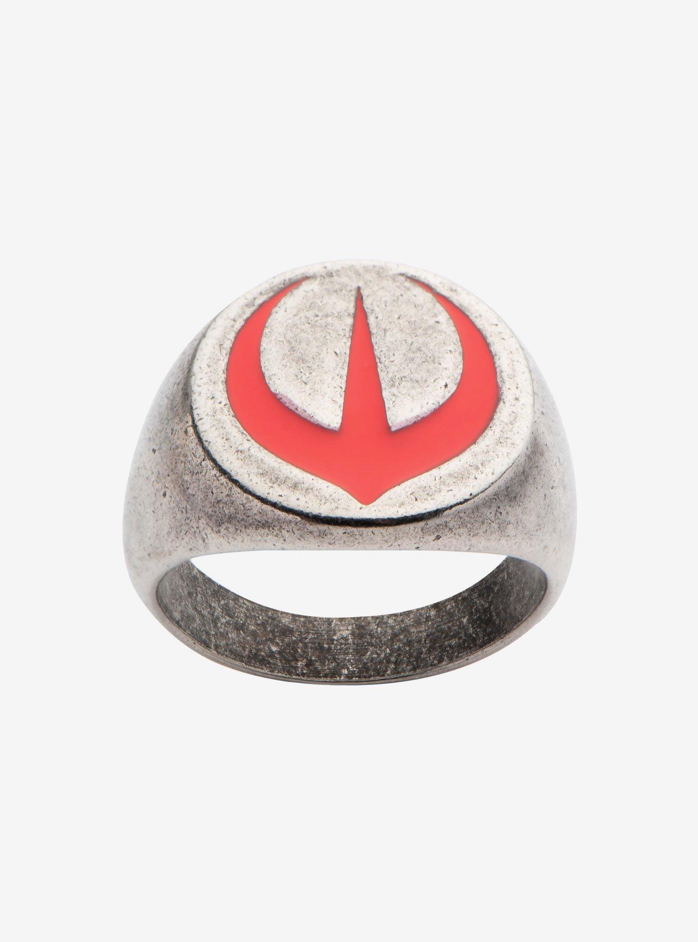 Star Wars Andor Symbol Signet Ring, MULTI, alternate