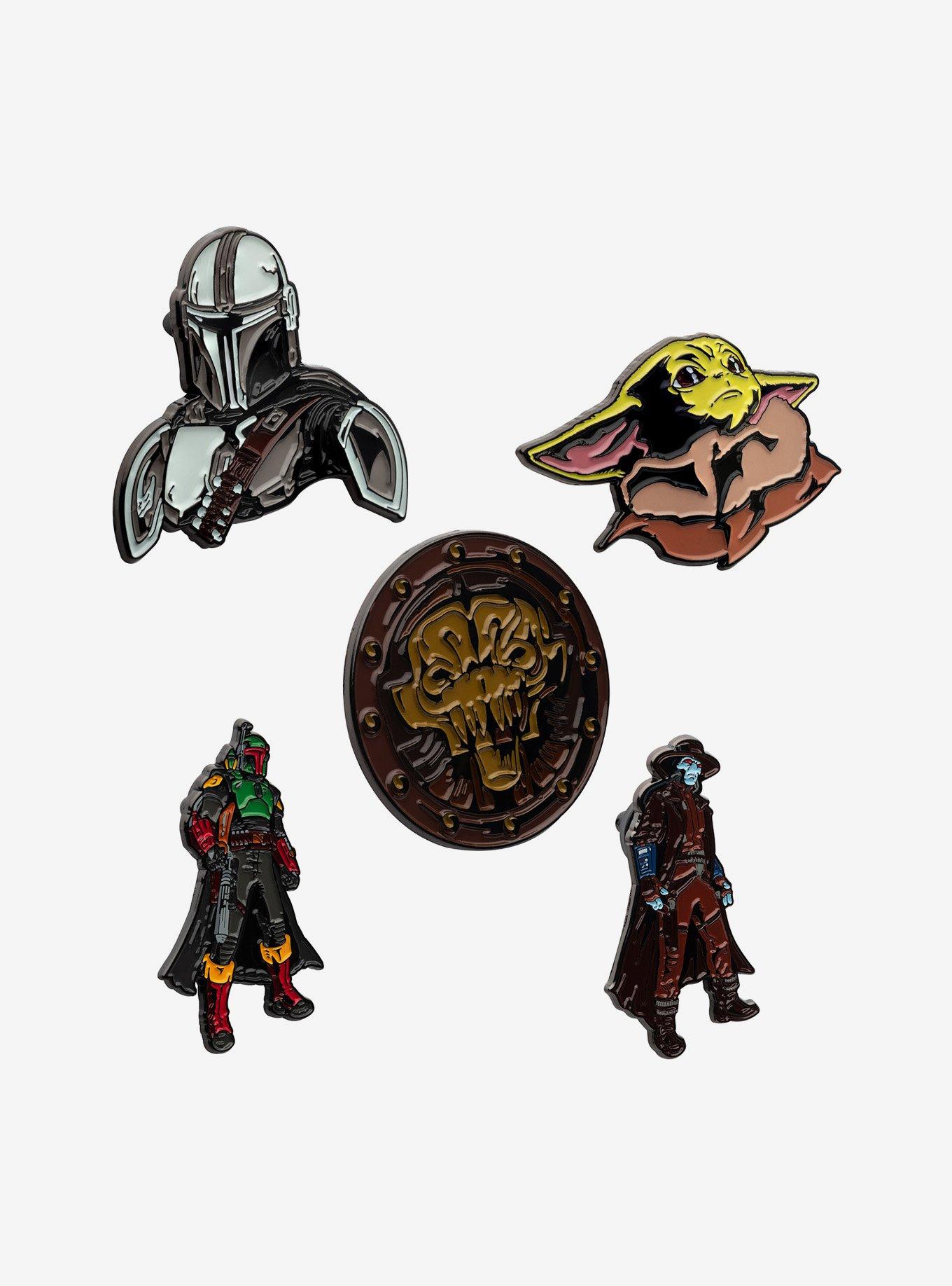 Star Wars Dark Side of the Force Base Metal Pin Set (5 pieces), , alternate