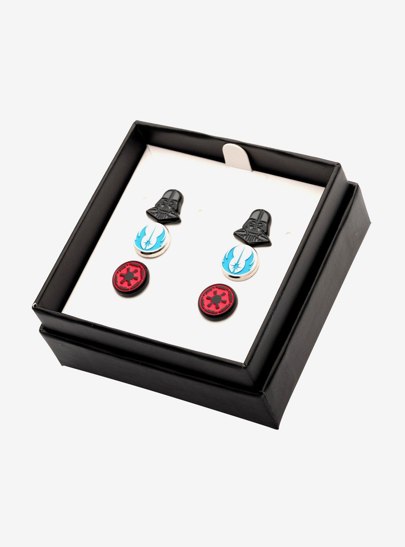 Star Wars Obi-Wan Vader Jedi Earring Stud Set, , hi-res