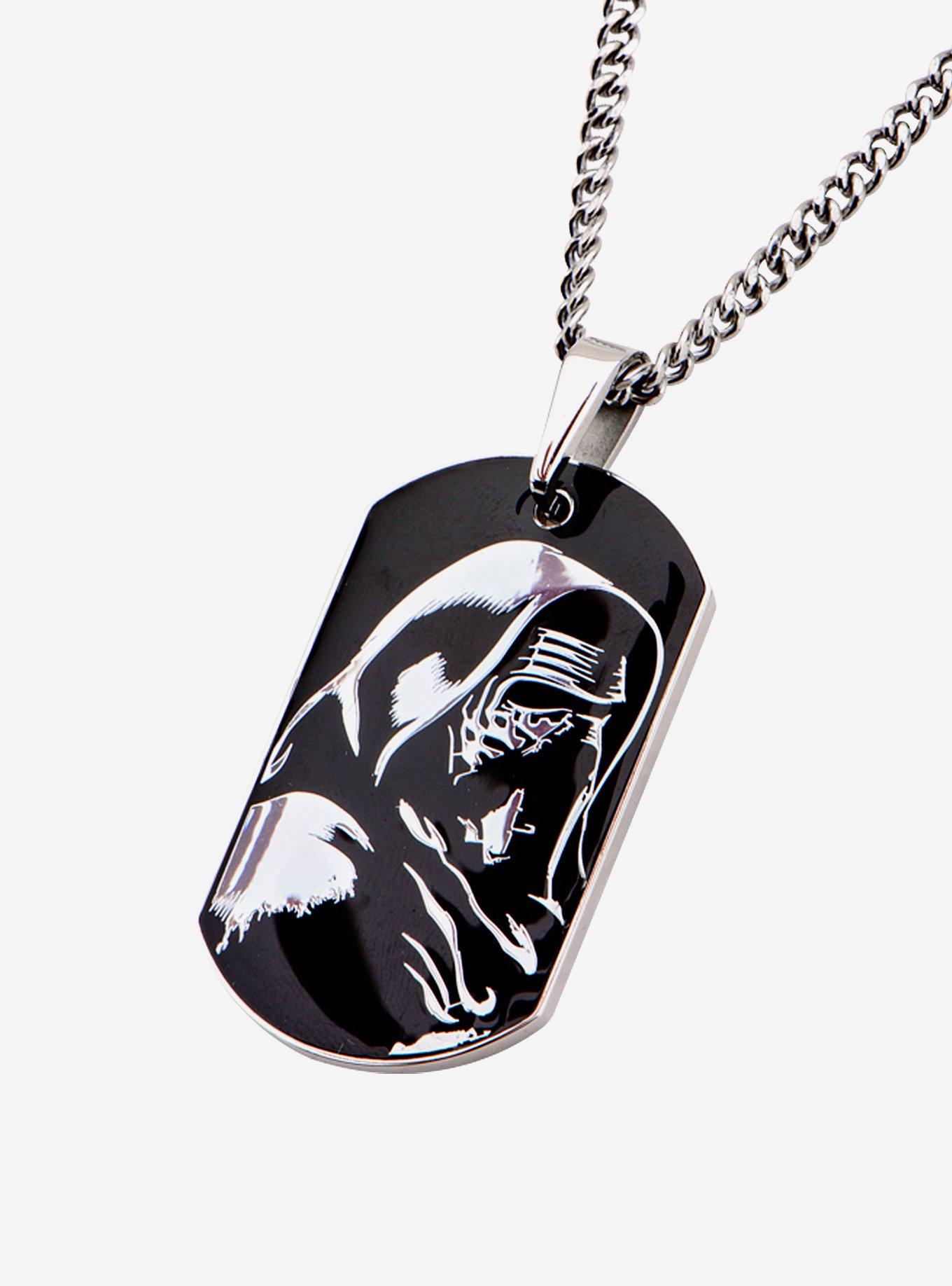 Star Wars Episode VII: The Force Awakens Kylo Ren Dog Tag Pendant Necklace, , hi-res