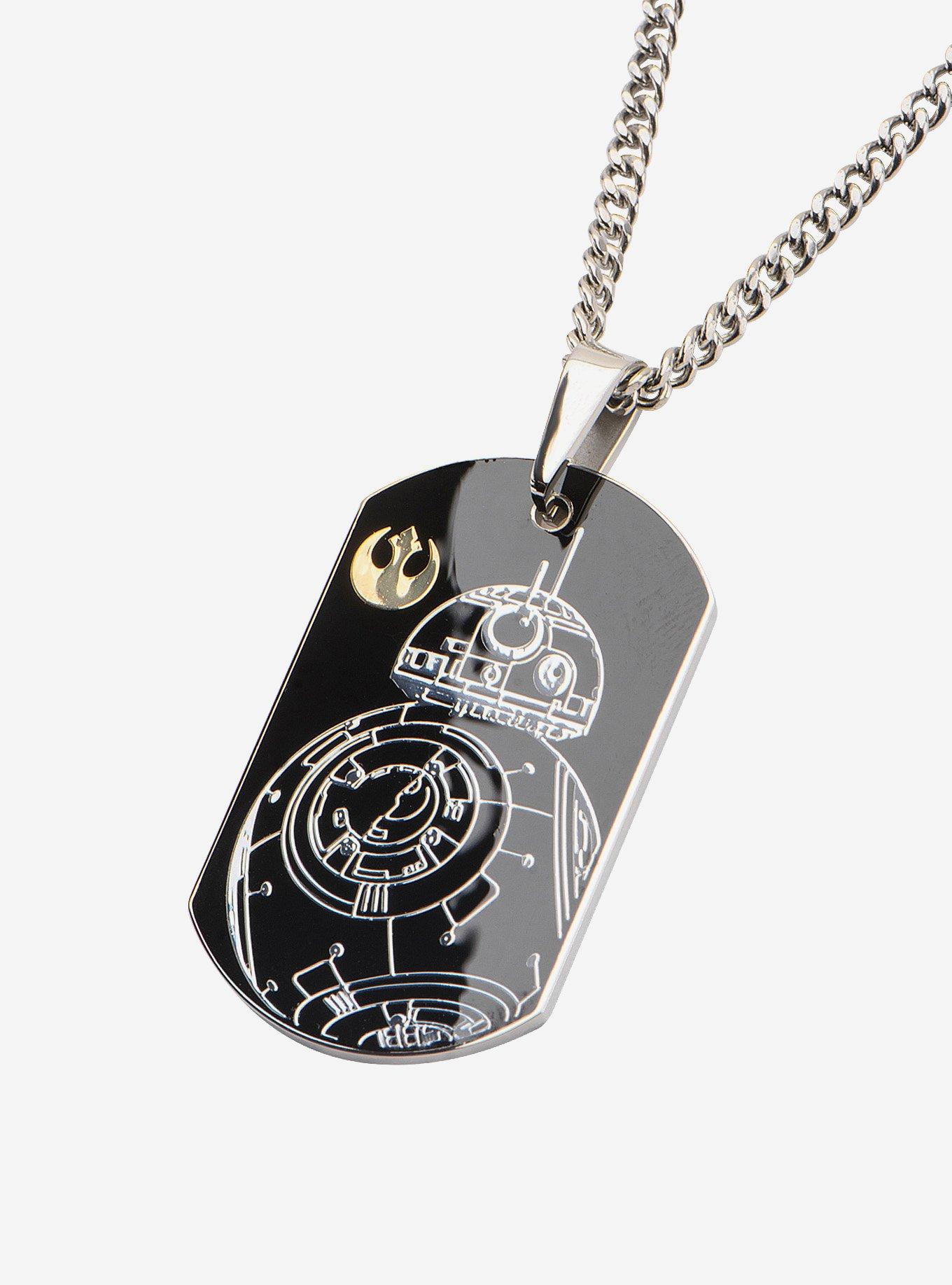 Star Wars Episode VII: The Force Awakens BB-8 Dog Tag Pendant Necklace, , alternate