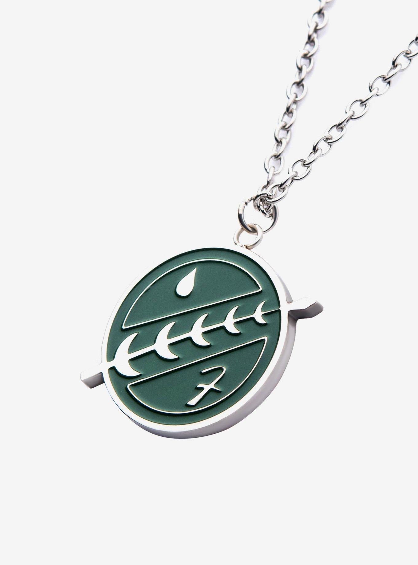 Star Wars Boba Fett Insignia Necklace, , hi-res