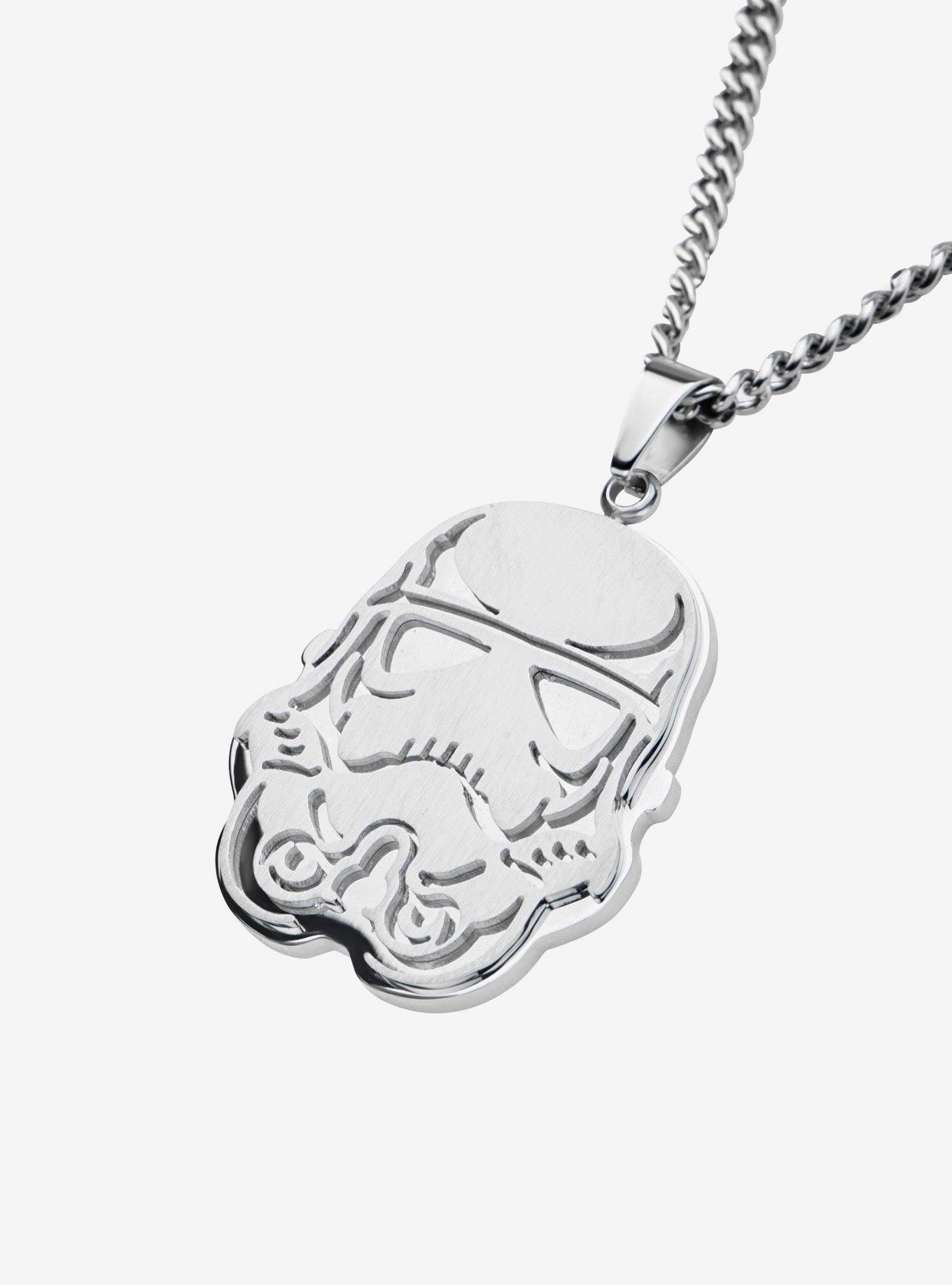 Star Wars Stormtrooper Pendant Necklace, , hi-res