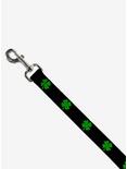 St. Patrick's Day Black Green Dog Leash, , alternate