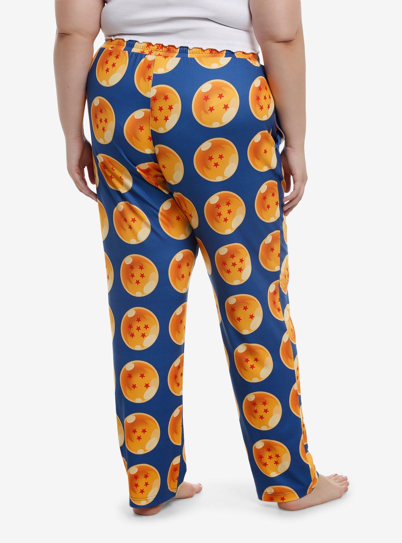 Dragon Ball Z Dragon Balls Pajama Pants Plus Size, , hi-res