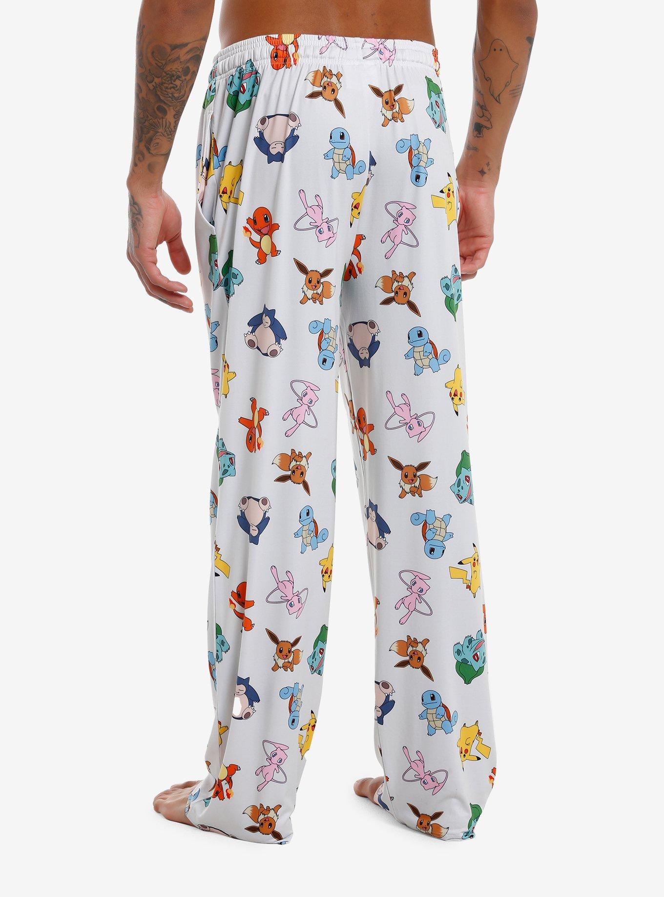 Pokemon Kanto Region Pajama Pants, MULTI, alternate
