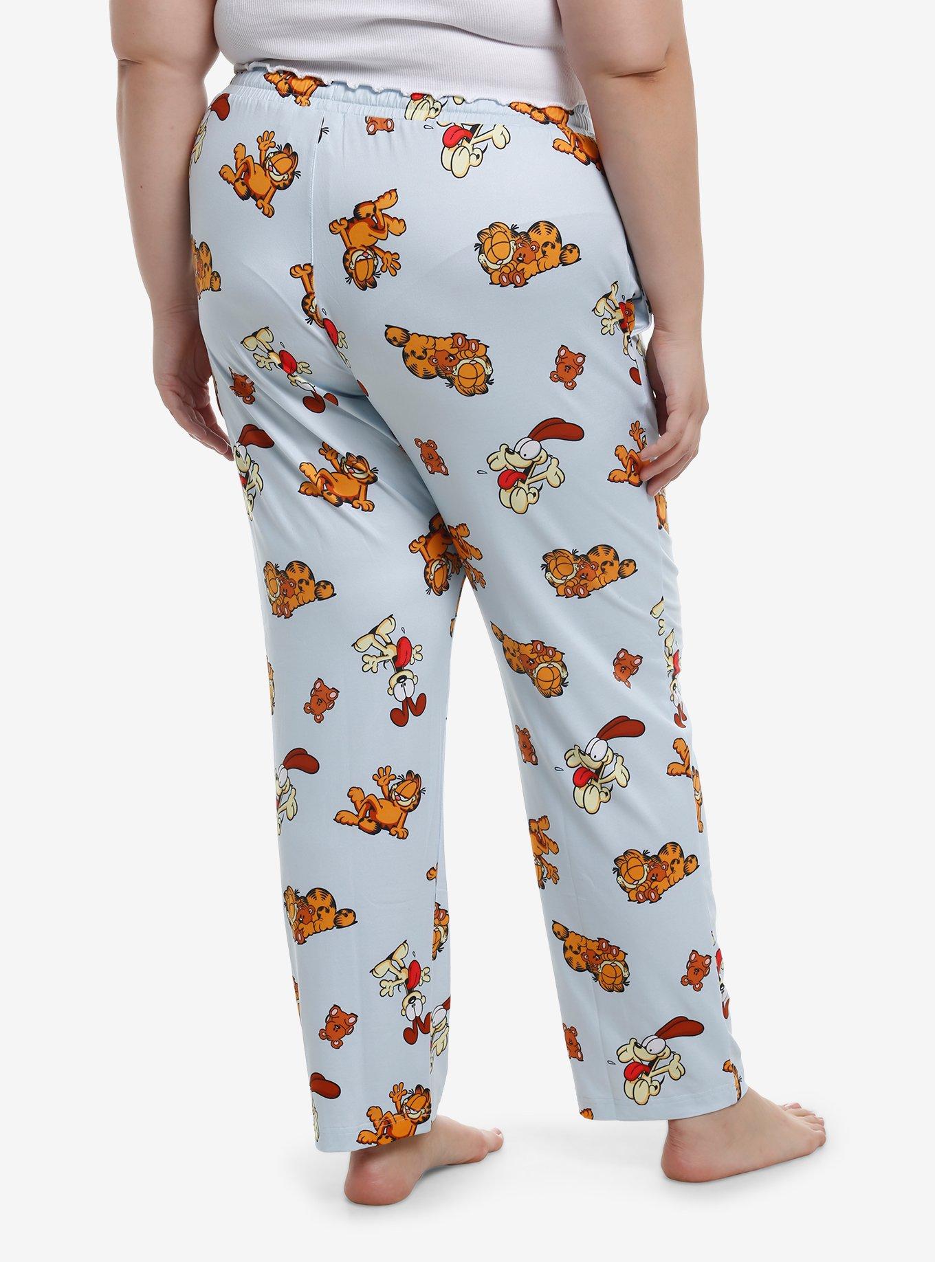 Garfield & Odie Pajama Pants Plus Size, , hi-res