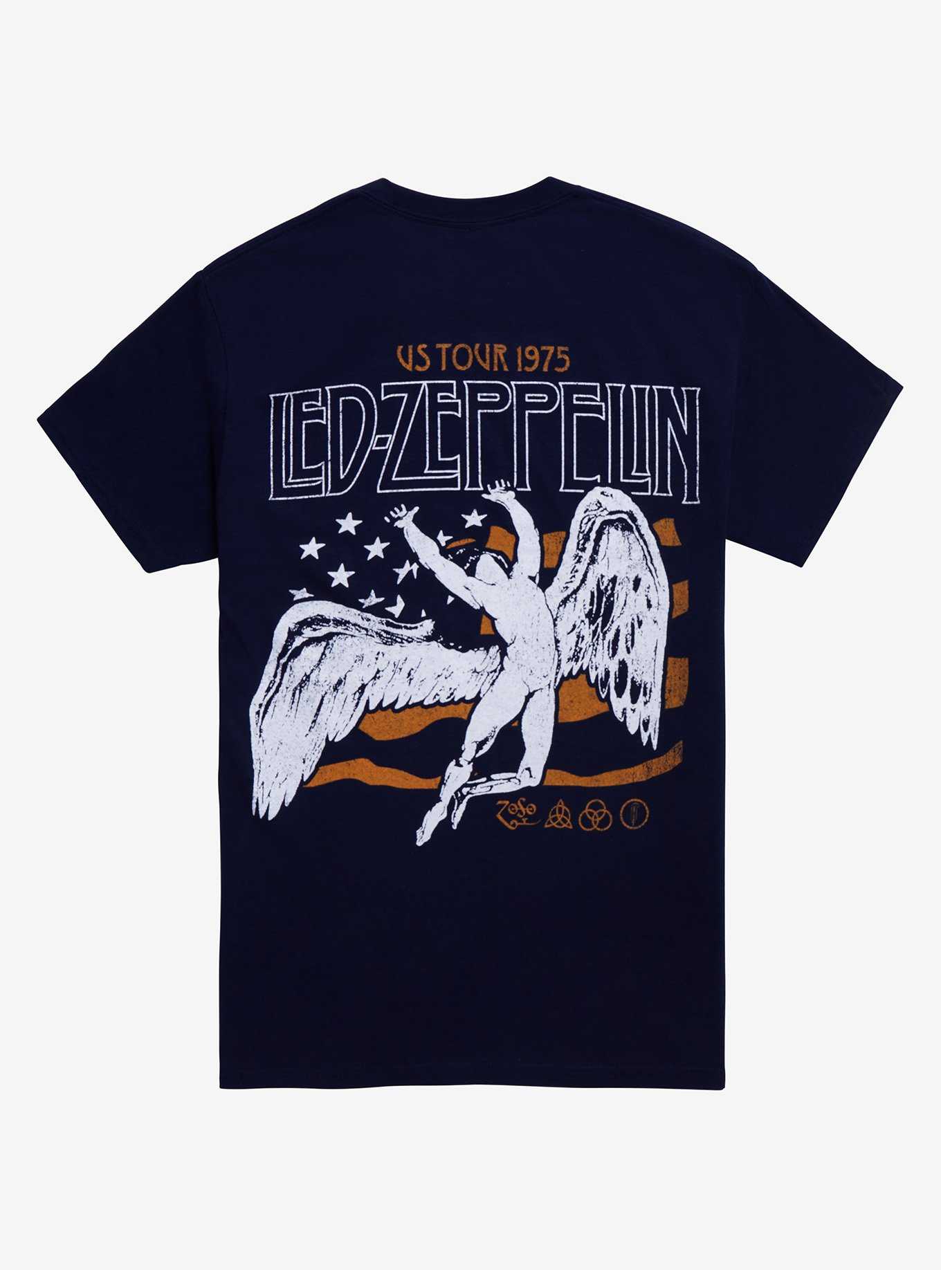 Led-Zeppelin Icarus 1975 Tour Boyfriend Fit Girls T-Shirt, , hi-res