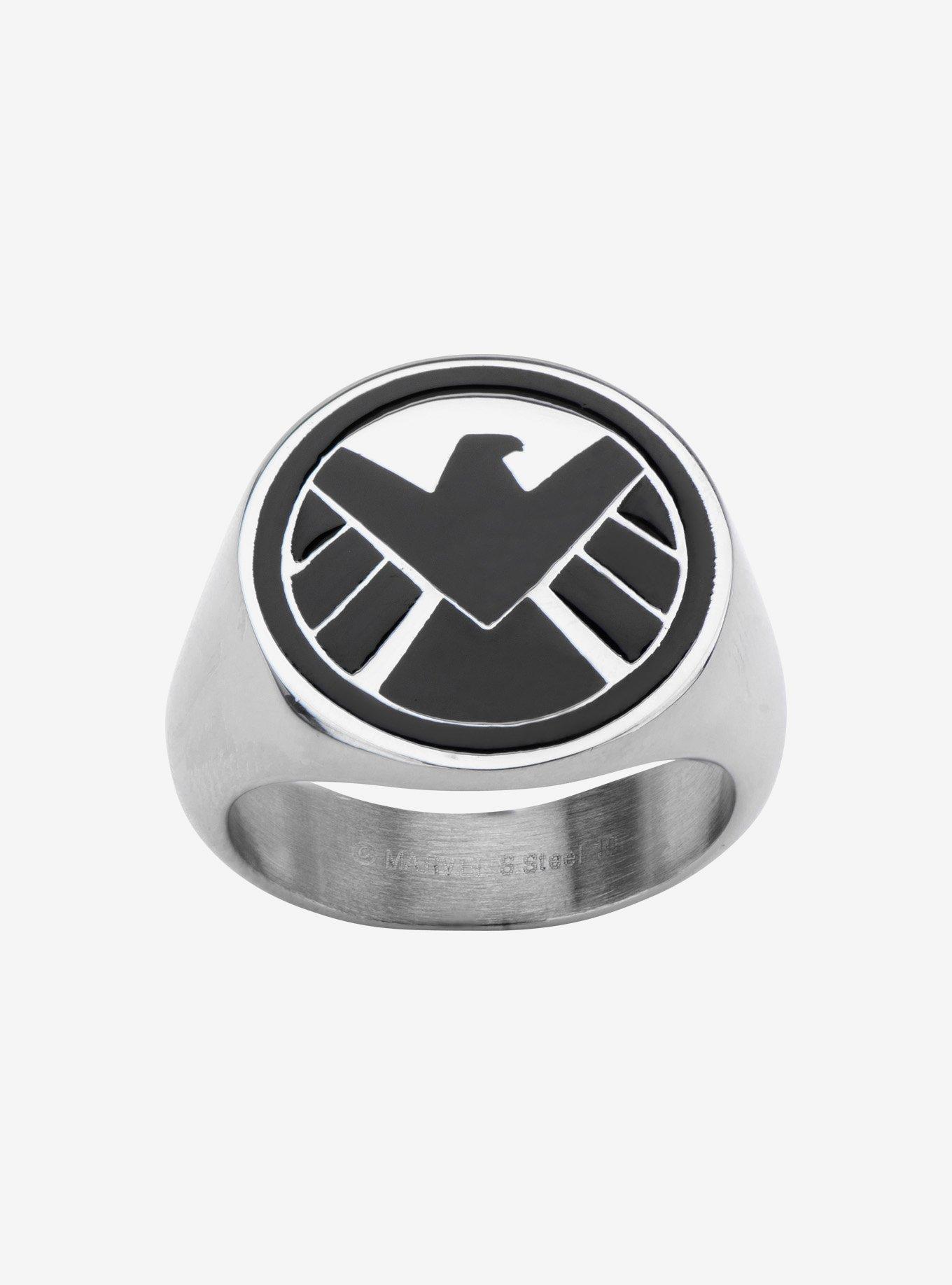 Marvel S.H.I.E.L.D Logo Ring, , hi-res