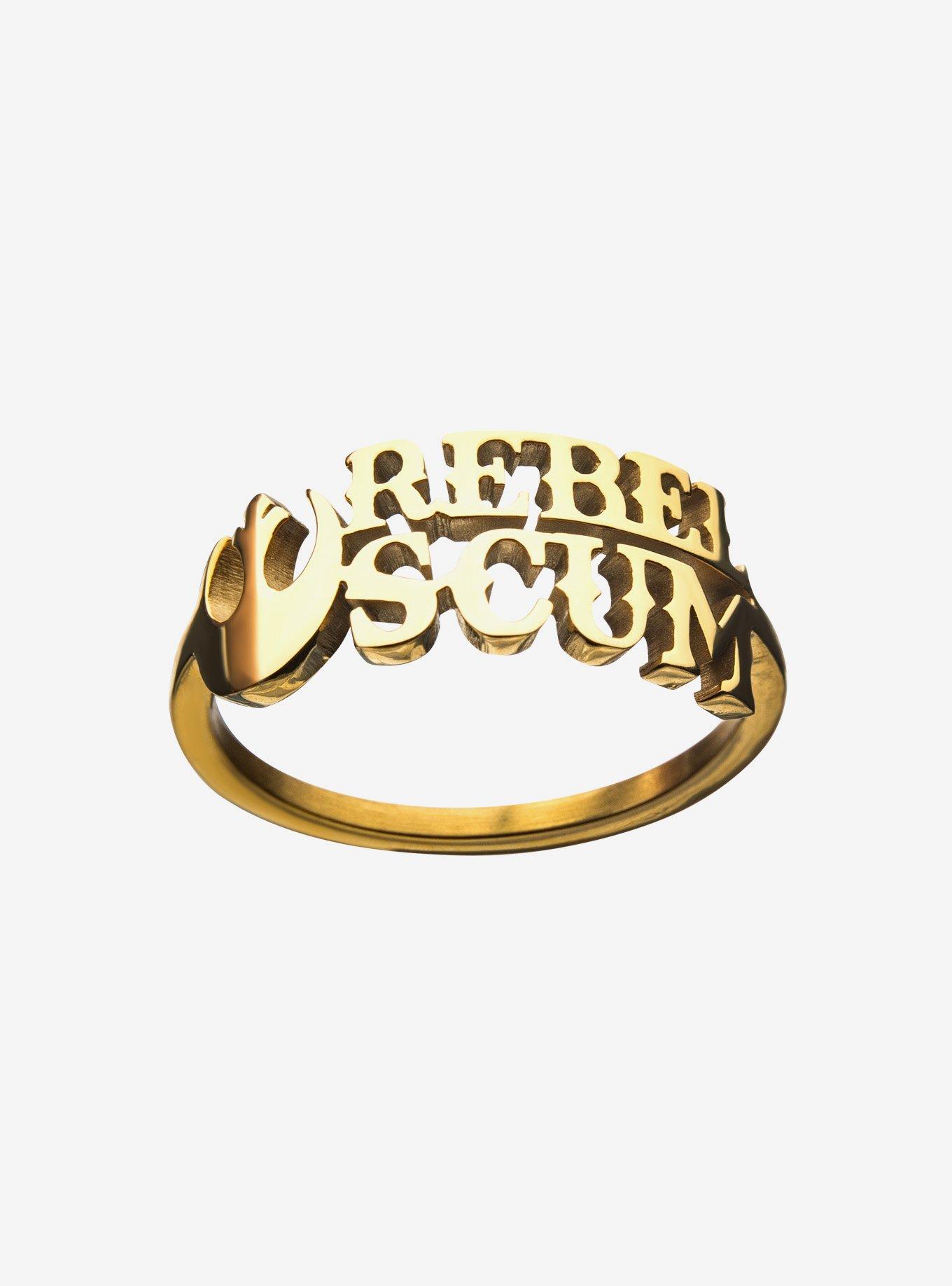 Star Wars Episode IX: The Rise Of Skywalker Scum Rebel Ring