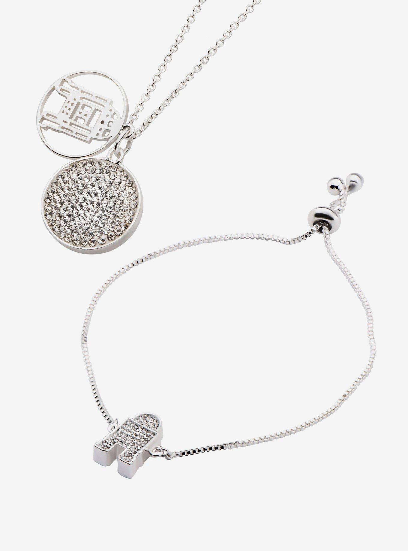 Star Wars R2-D2 Necklace and Bracelet Set, , hi-res