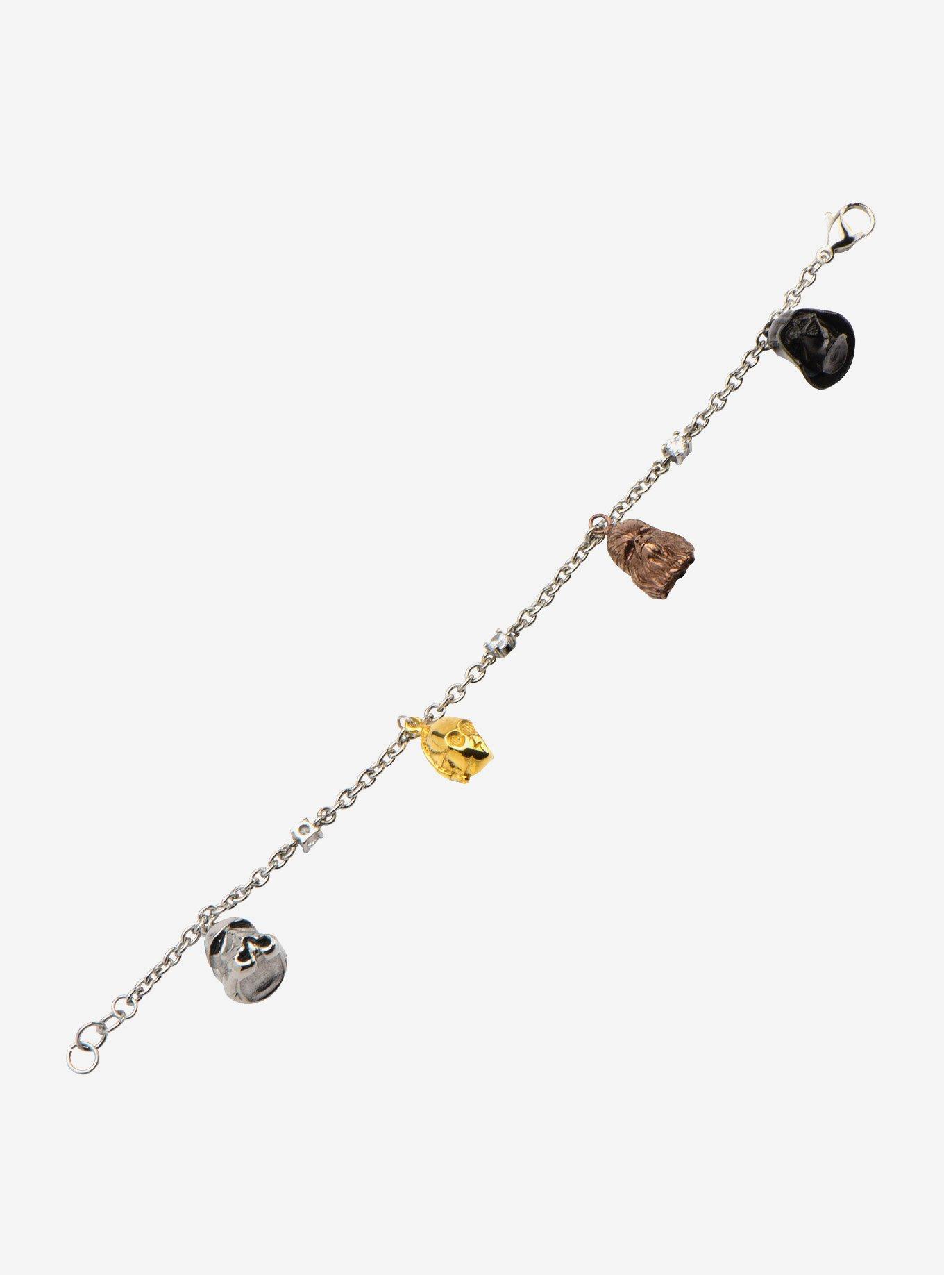 Star Wars 3D Characters Face Charm Tween Bracelet, , hi-res