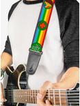 St. Patrick's Day Rainbow Coins Guitar Strap, , alternate