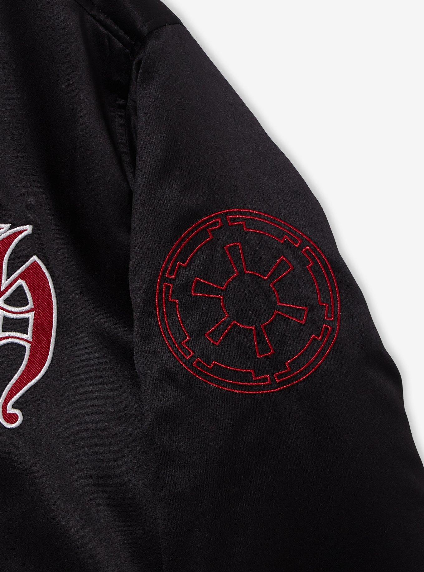 Star Wars Sith Icons Bomber Jacket - BoxLunch Exclusive, BLACK  BLACK RED, alternate