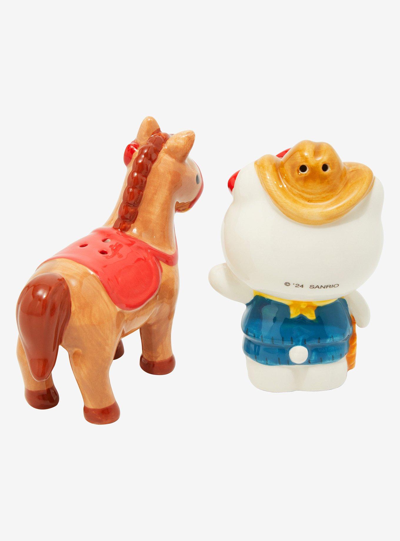 Sanrio Hello Kitty Cowgirl & Horse Salt and Pepper Set, , hi-res