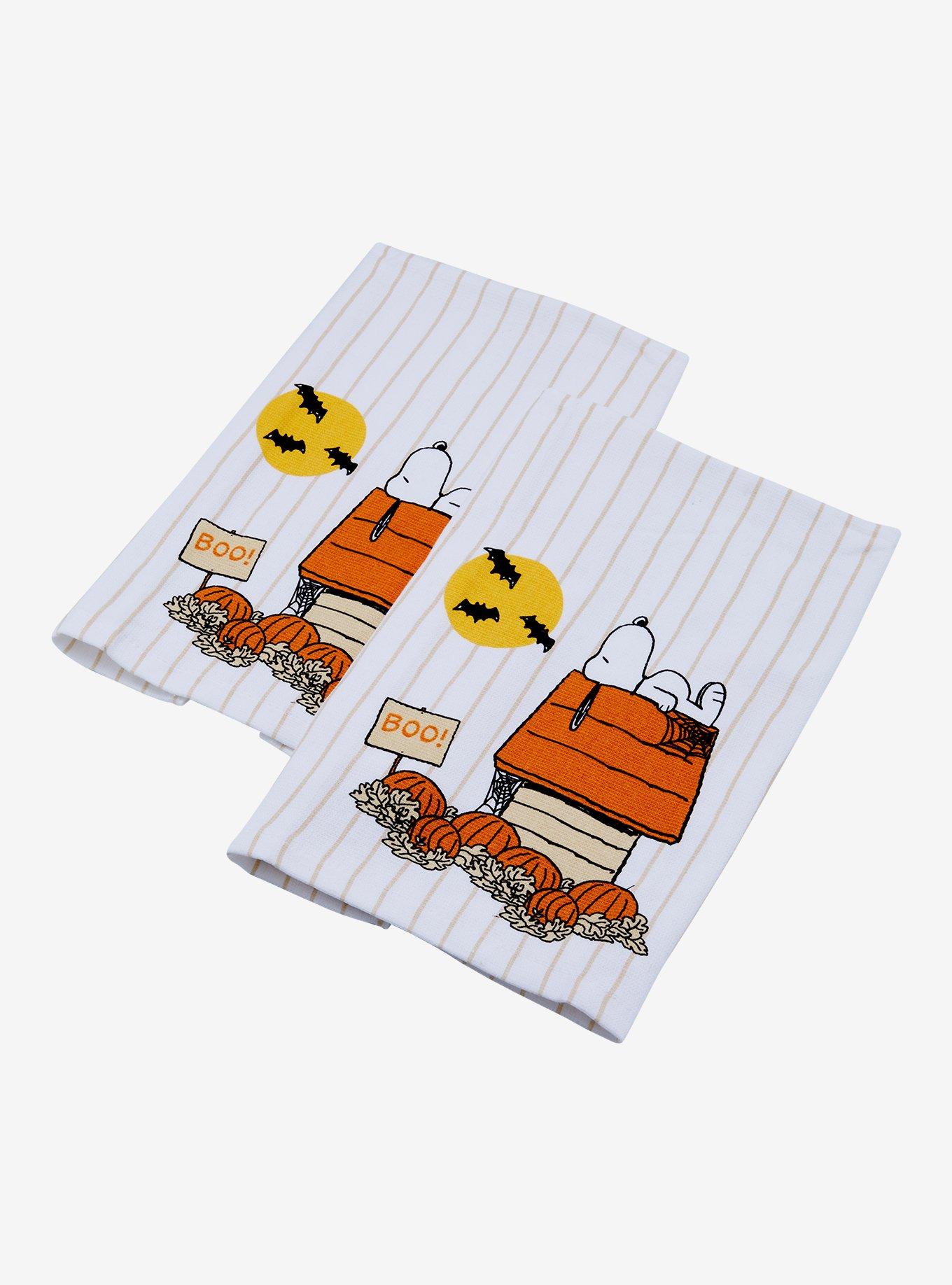 Peanuts Snoopy Pumpkin Patch Towel Set, , alternate