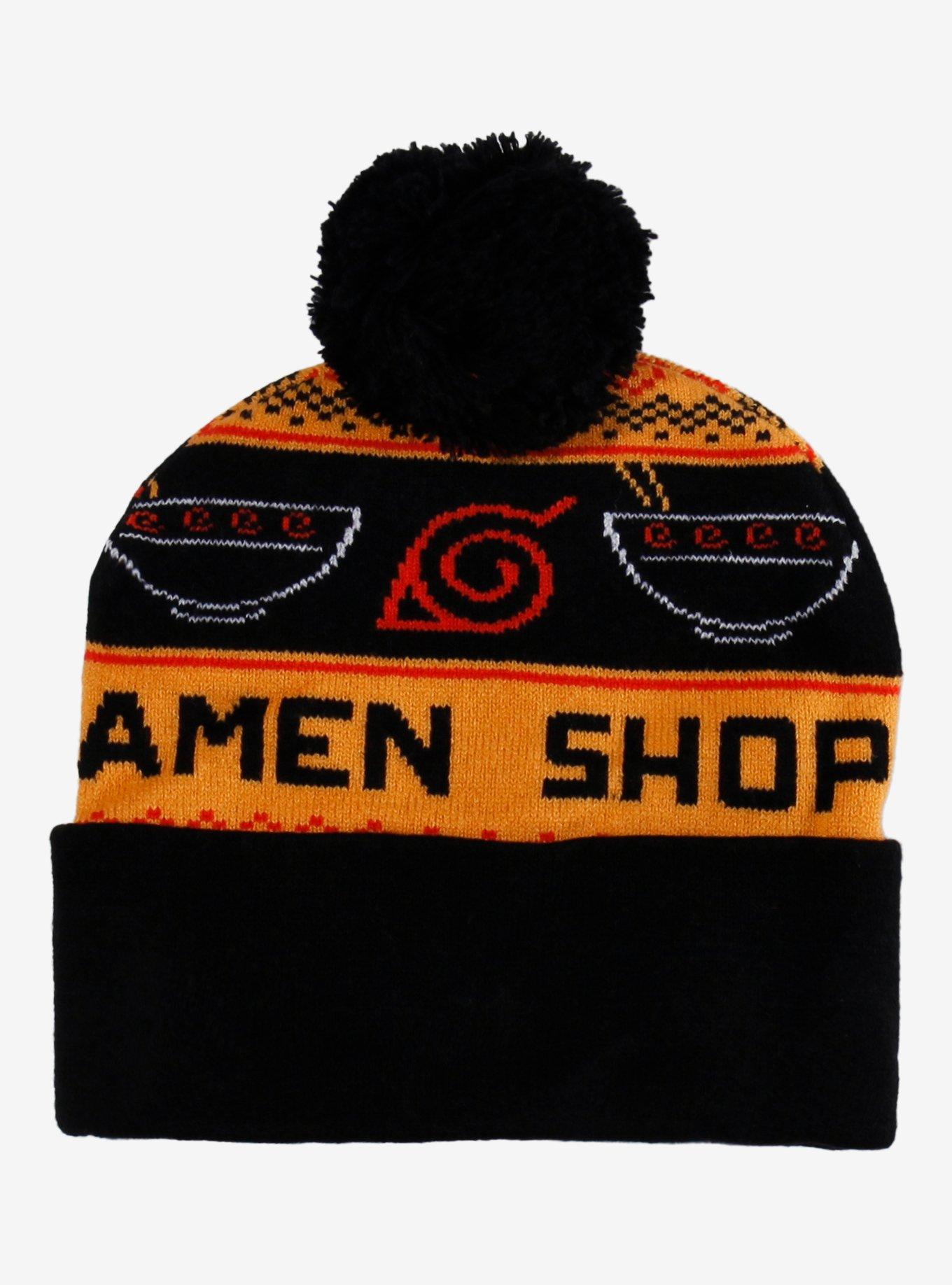 Naruto Shippuden Ichiraku Fair Isle Pom Beanie, , hi-res