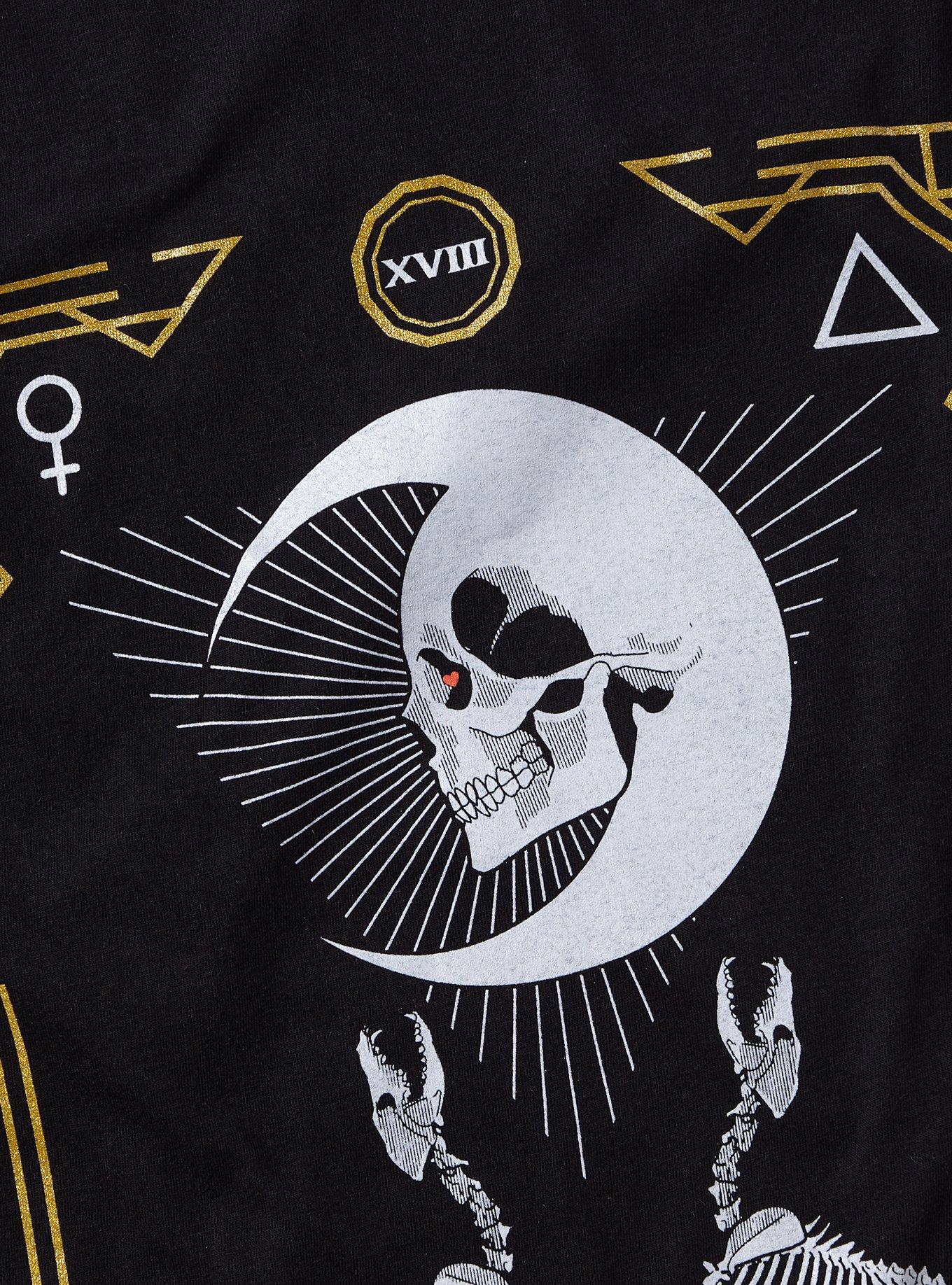 Cloak Tarot Moon Glitter T-Shirt, , hi-res