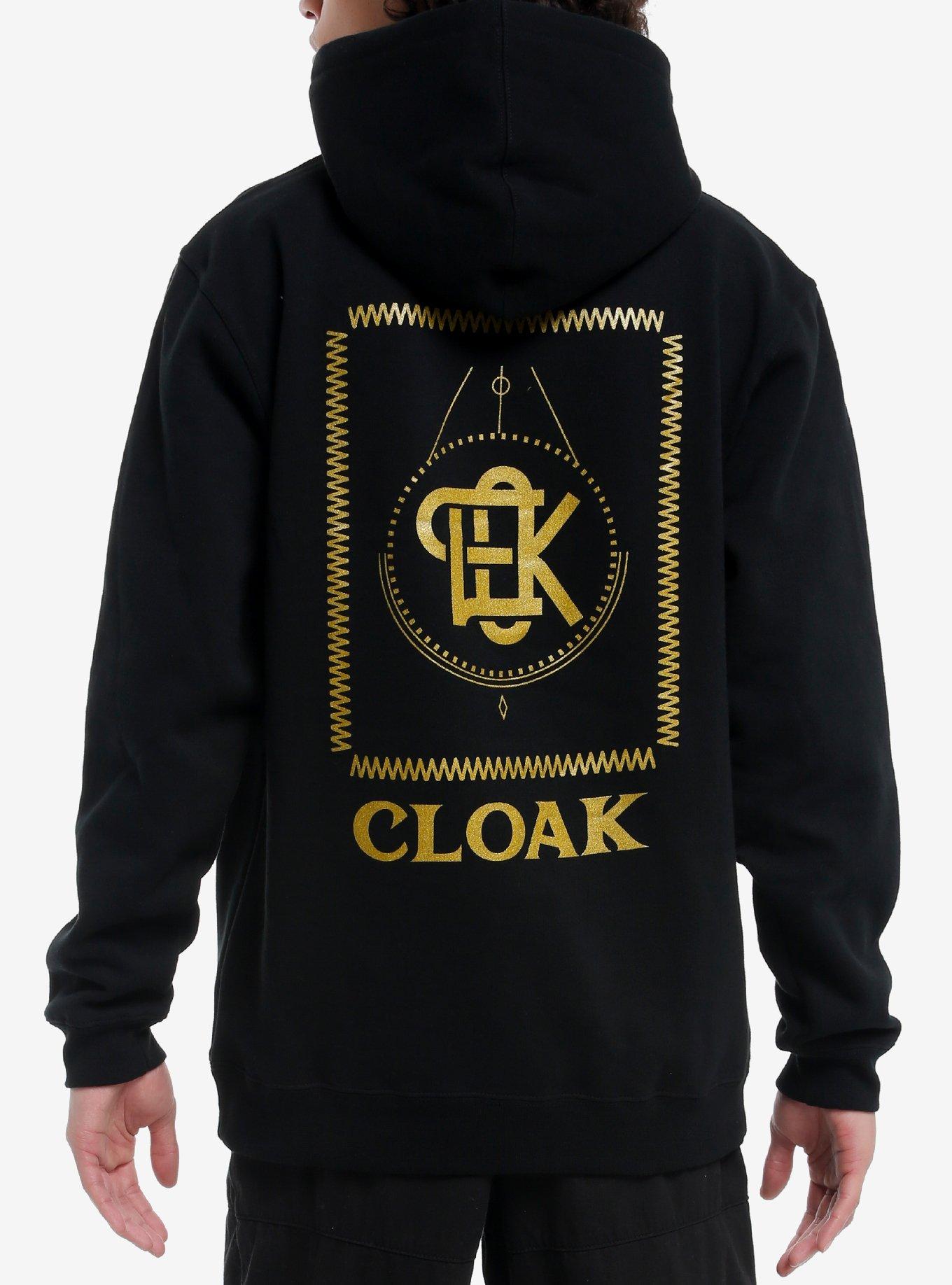 Cloak Arcana Tarot Cards Hoodie, BLACK, alternate