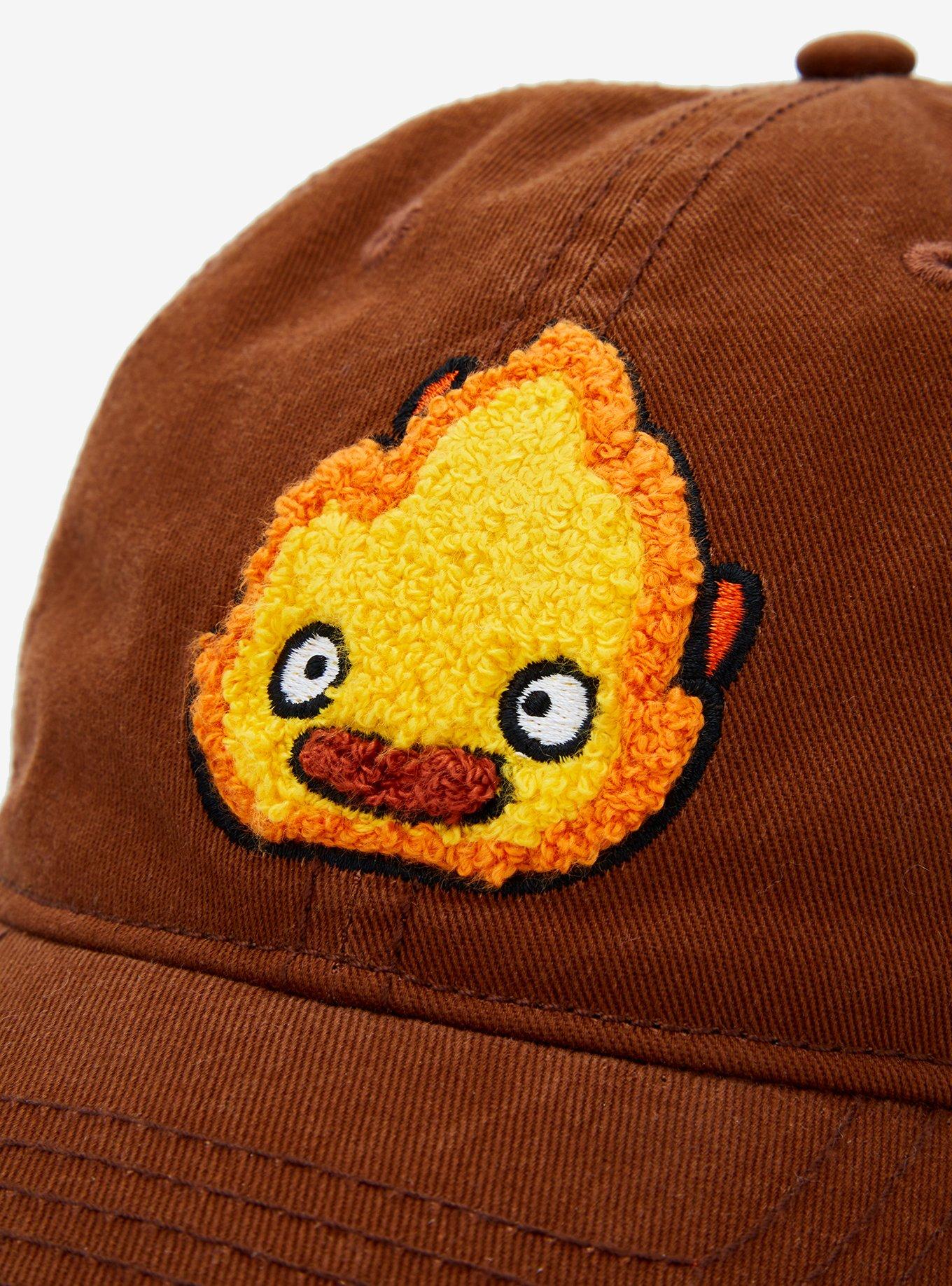 Studio Ghibli Howl's Moving Castle Calcifer Chenille Ball Cap — BoxLunch Exclusive, , alternate